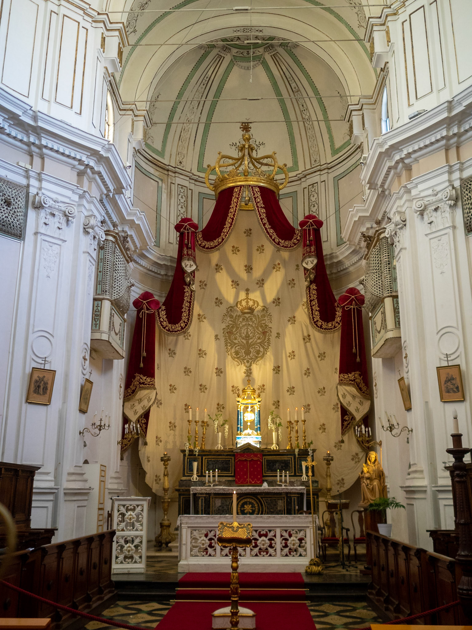 High altar of Chiesa di San Giuseppe, Ragusa Ibla