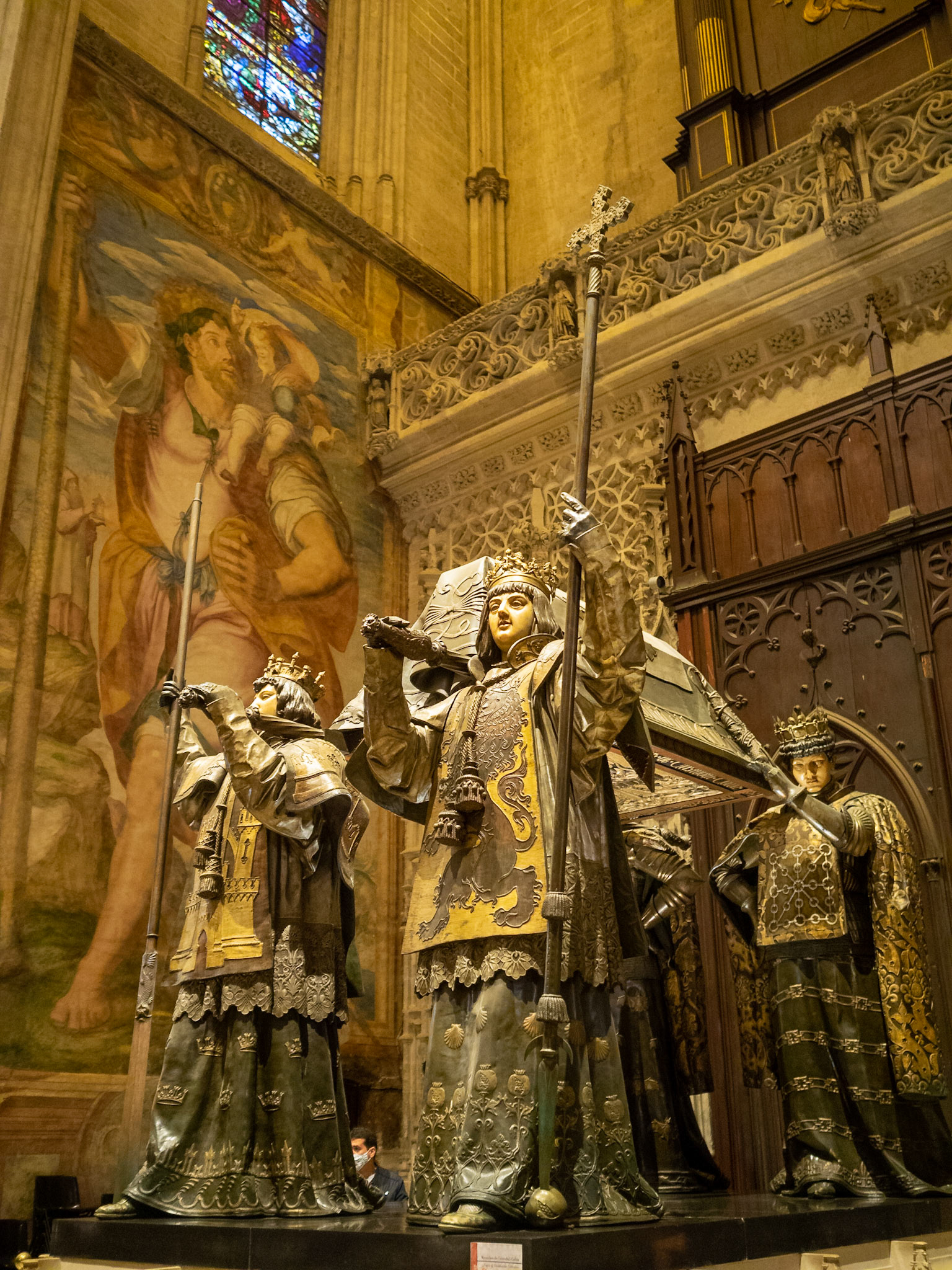 Christopher Colombus tomb, Seville Cathedral