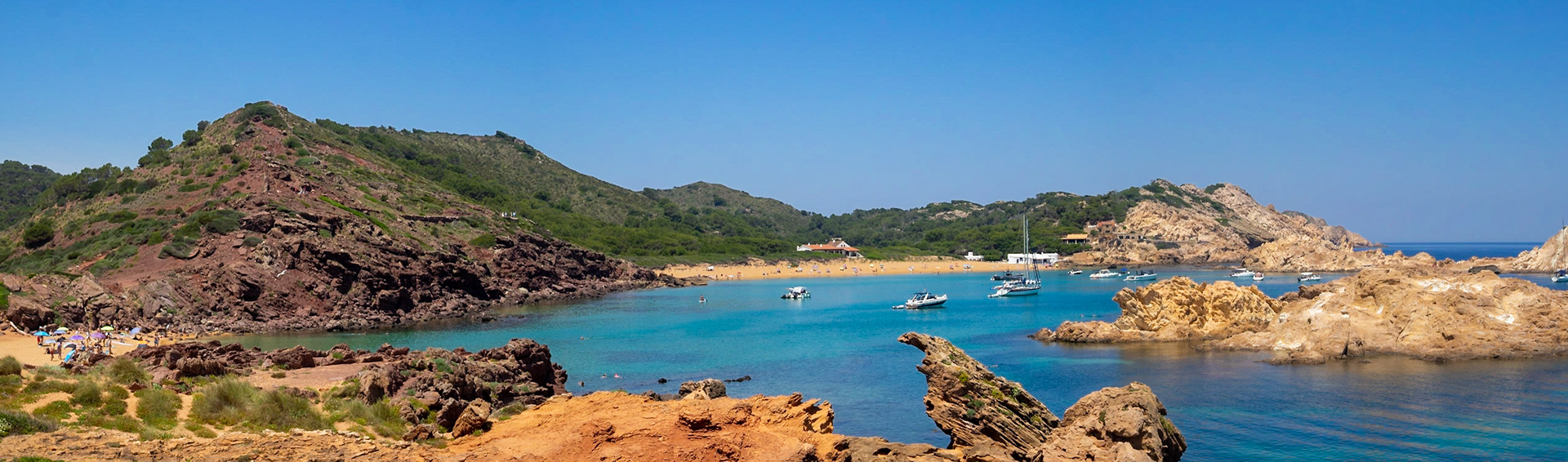Cala Pregonda panorama, Menorca