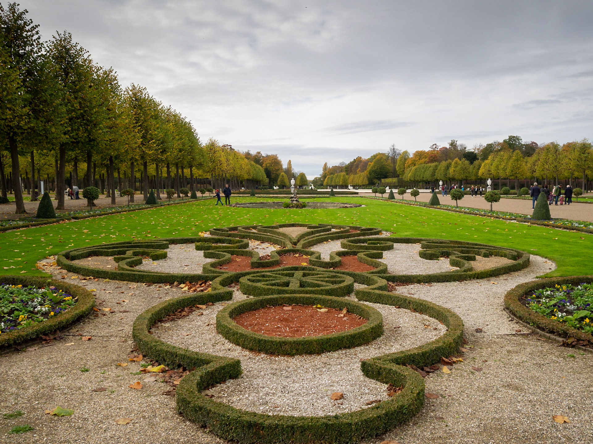 Plant design in the Schwetzingen Palace garden