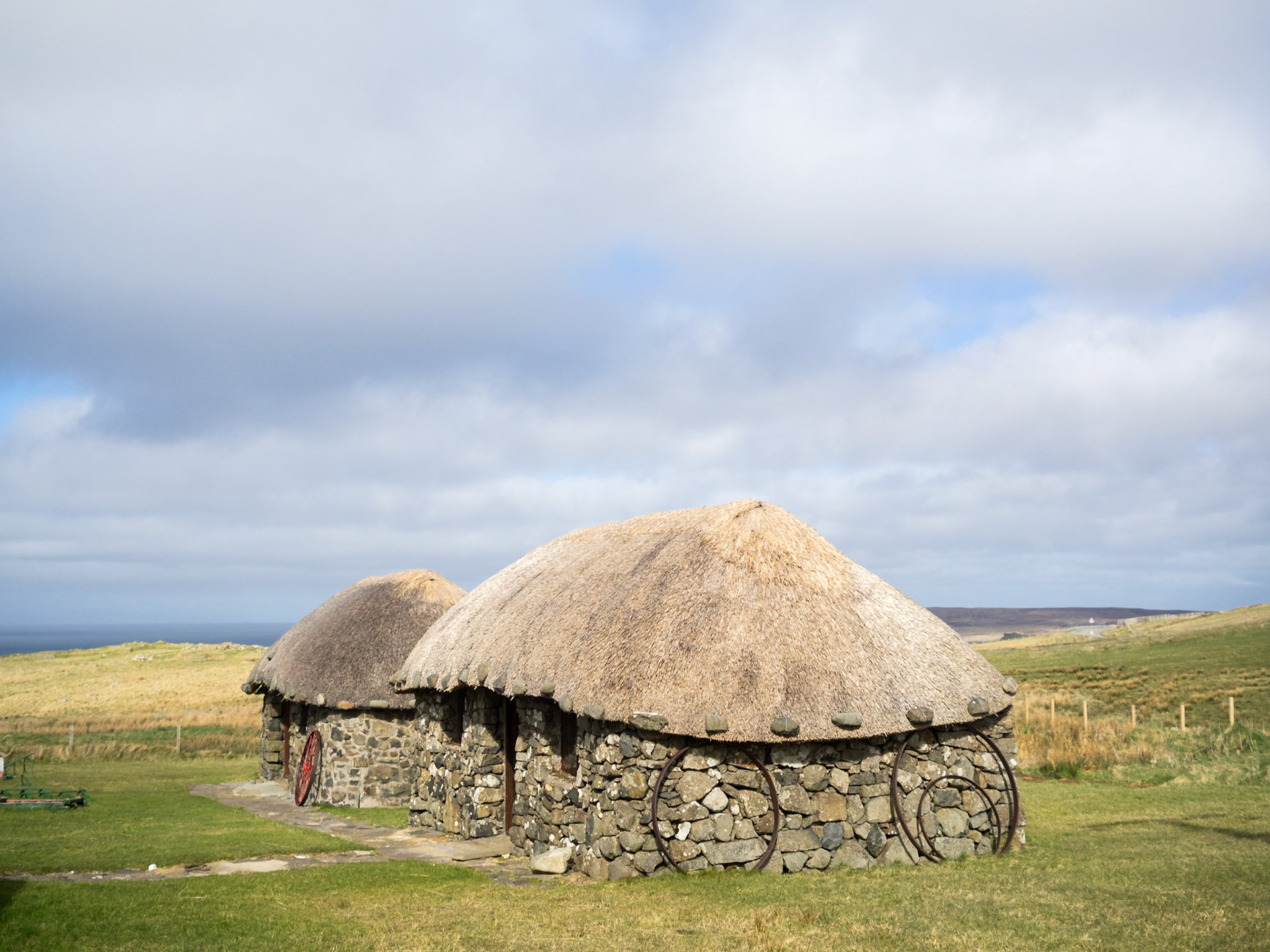 Skye Museum of Island Life traditional buildings