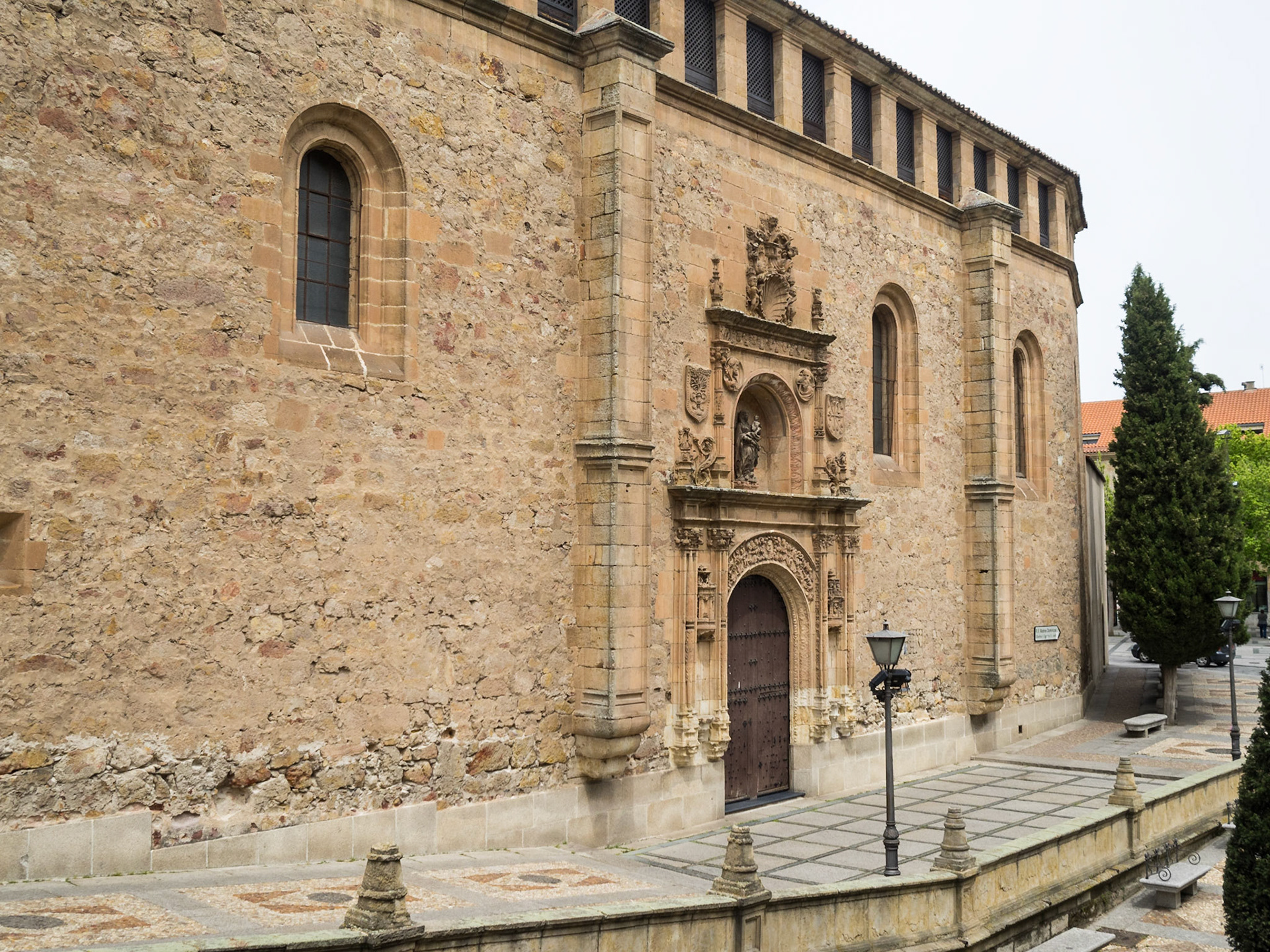 Las Duenas Convent facade, Salamanca