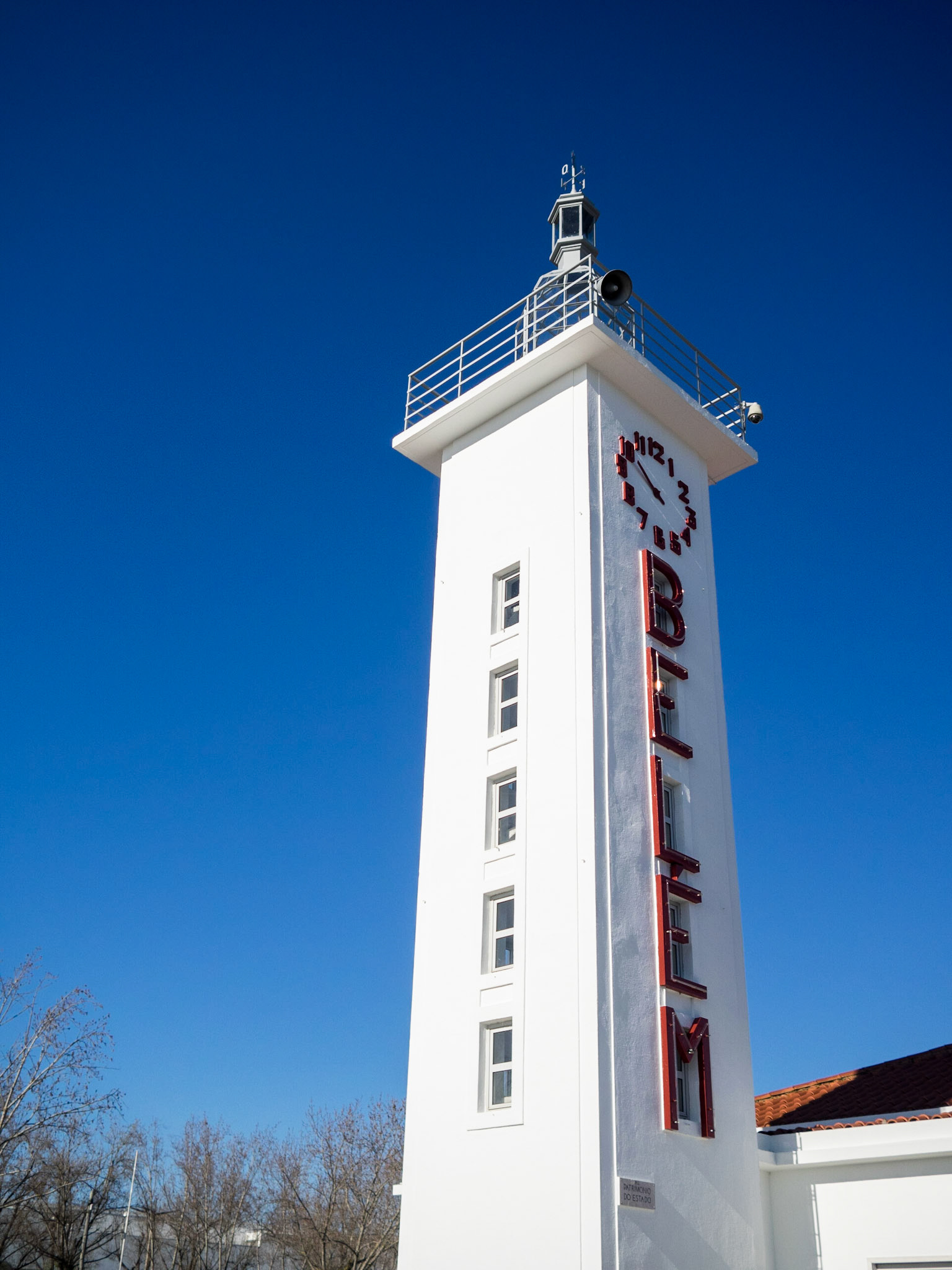Old ferry station clock tower, Belem, Lisbon