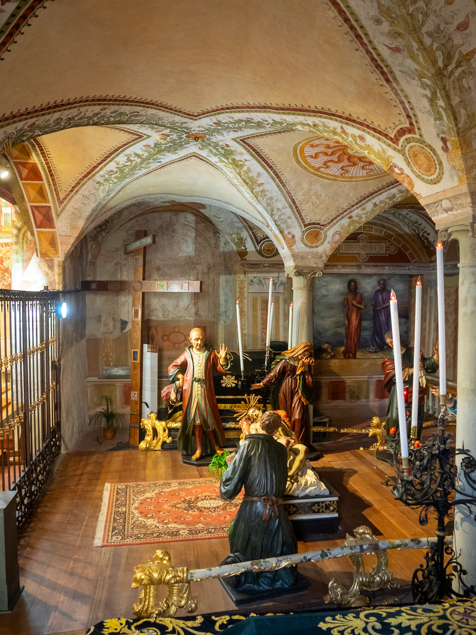 Oratorio dei Disciplini interior, Clusone