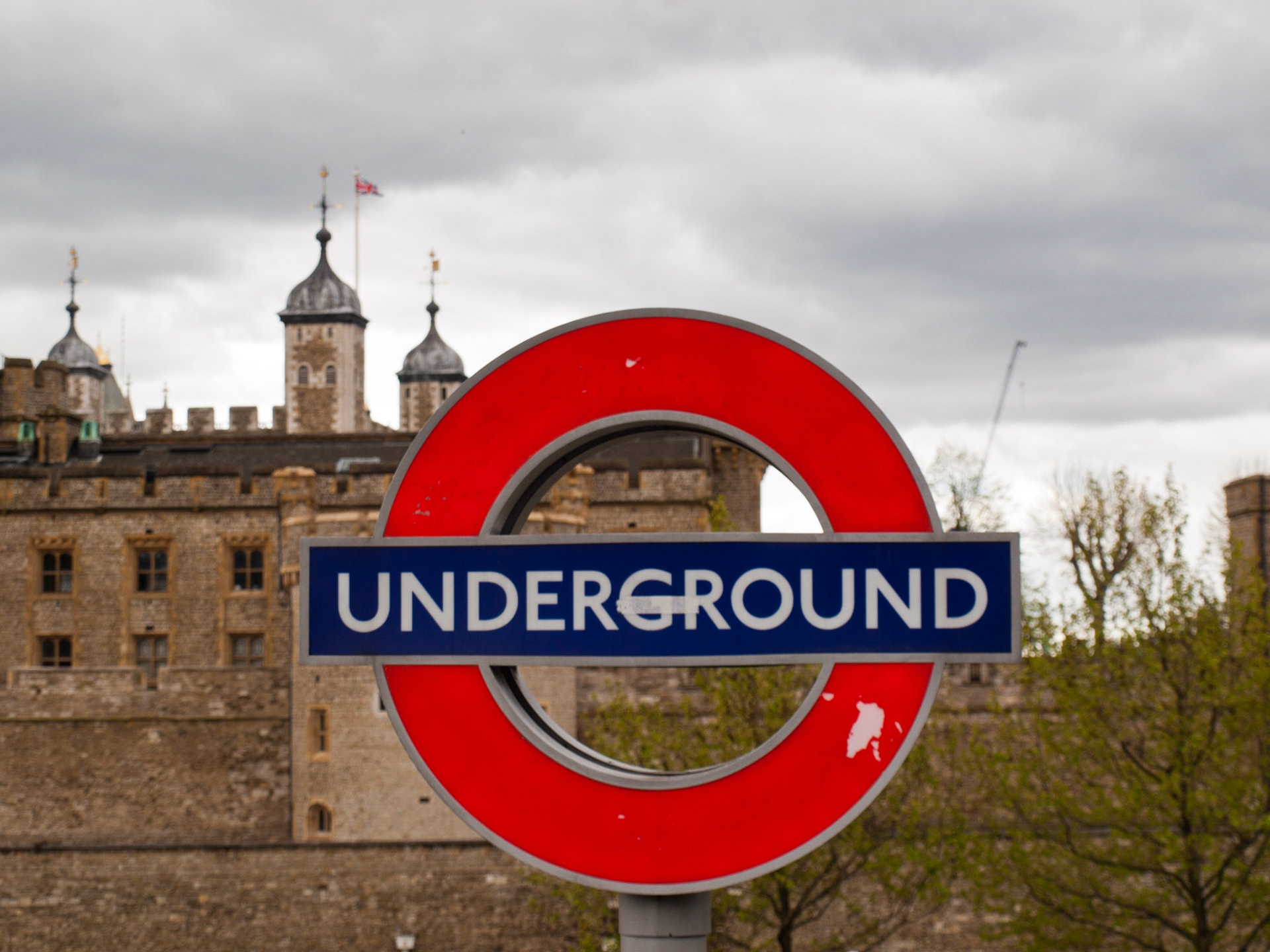 London Underground sign
