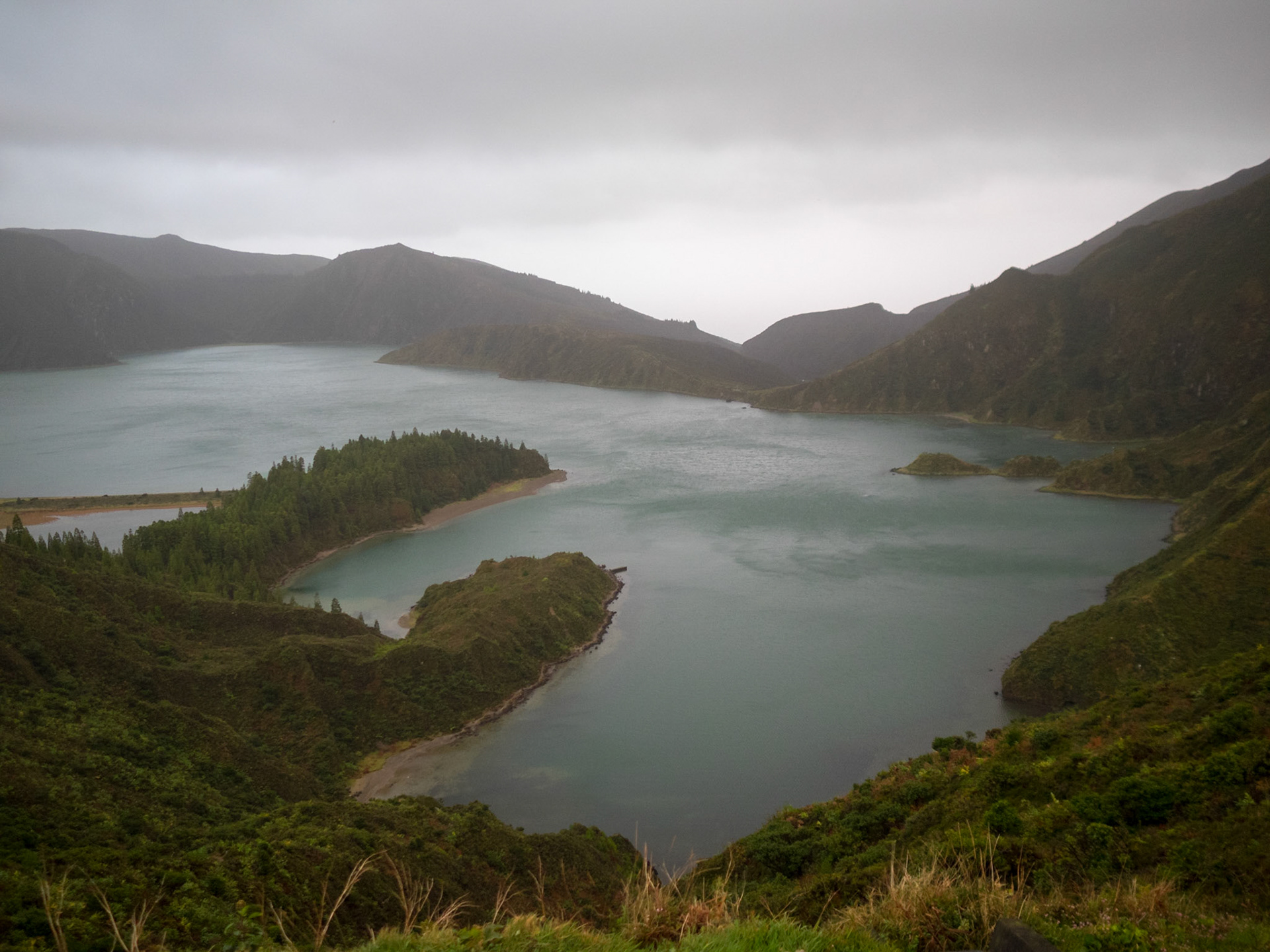 Fogo Lagoon in Sao MIguel island