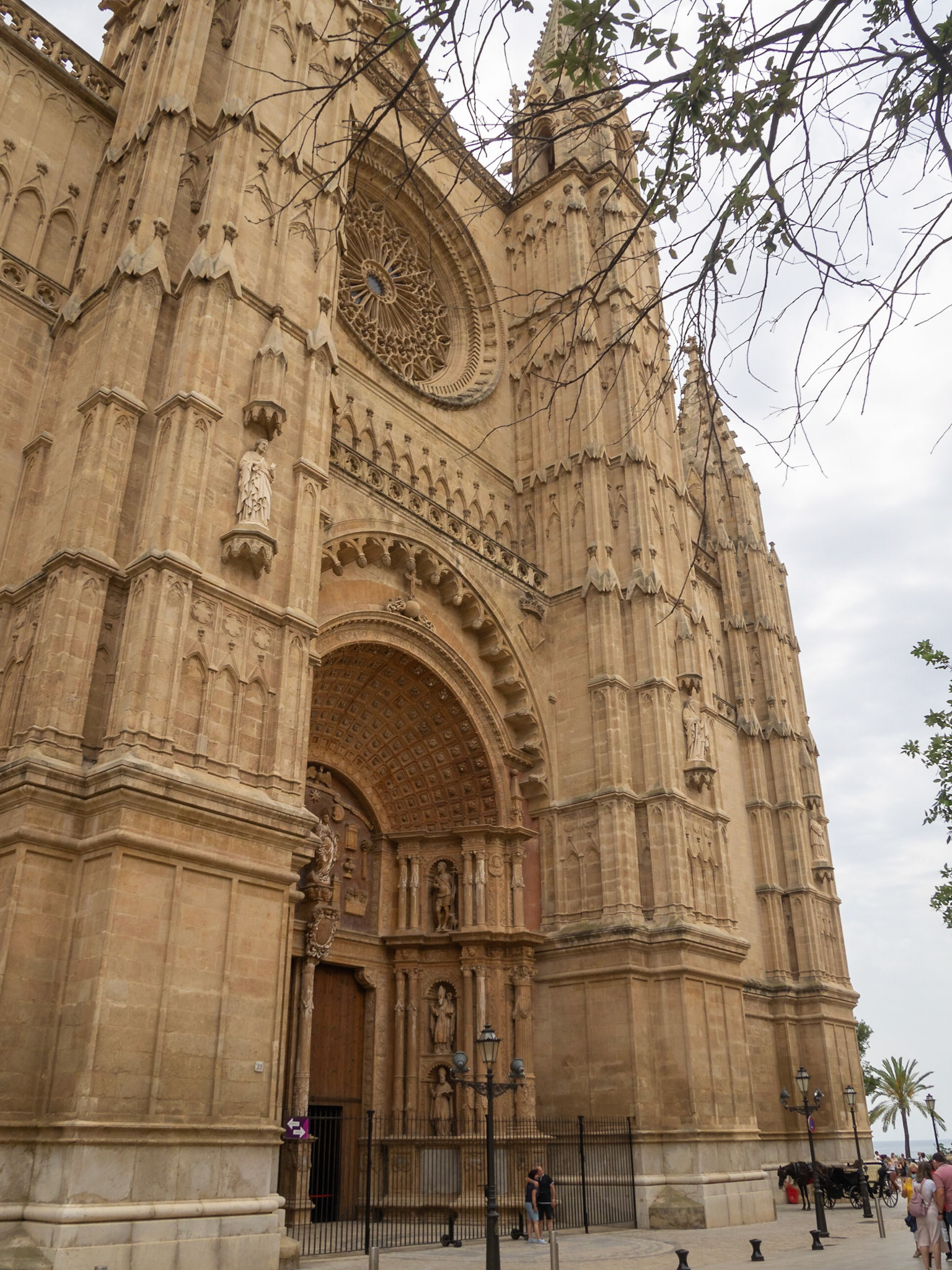 Main facade of Palma Cathedral