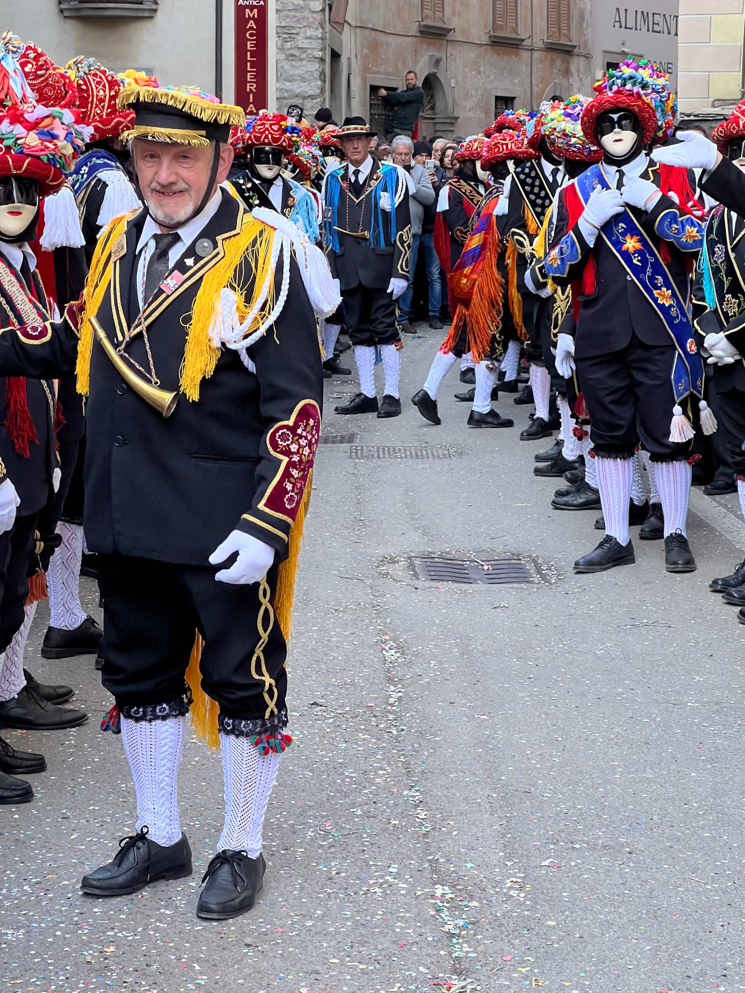 Bagolino carnival, the balari