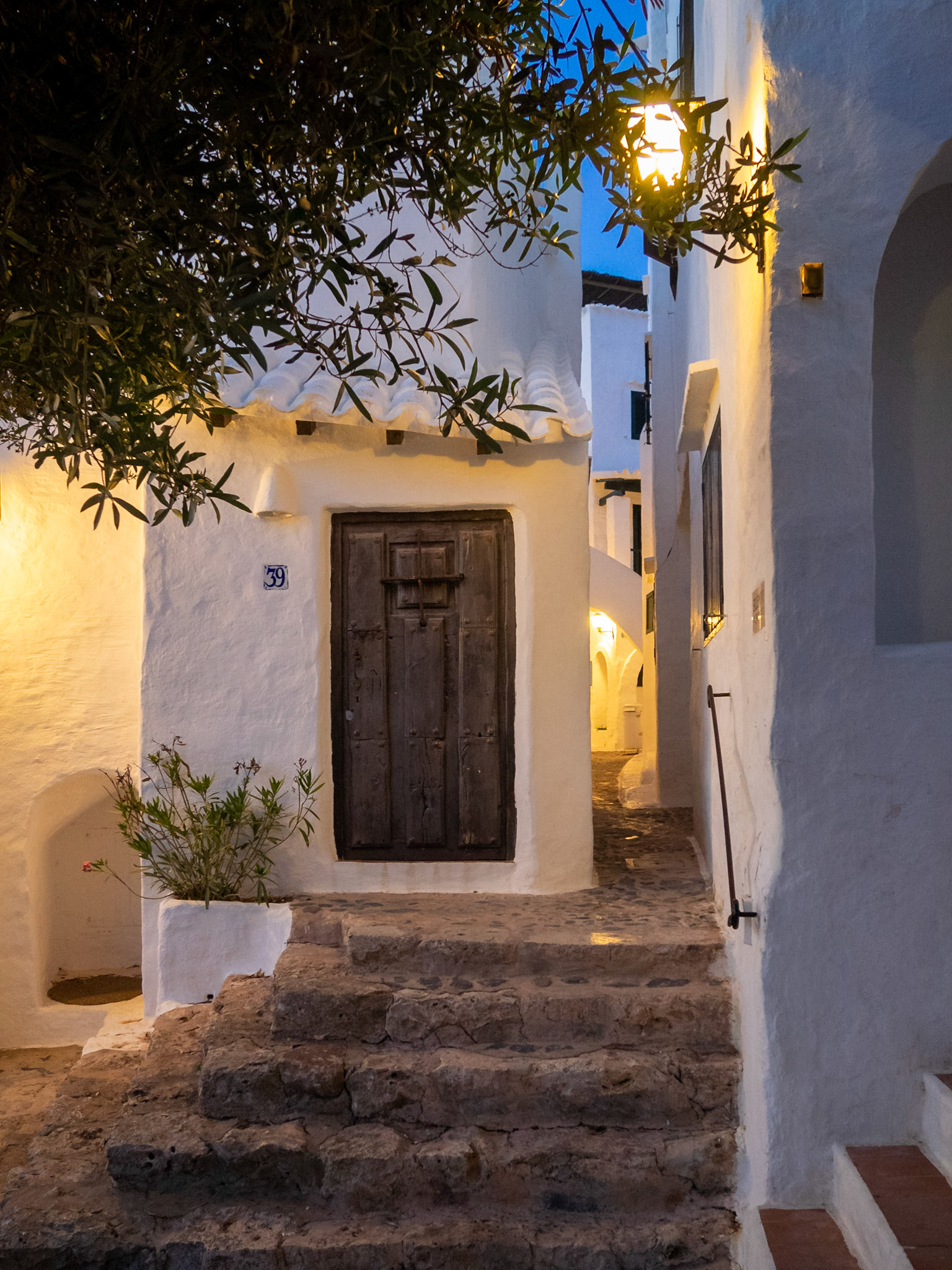 Binibeca at dusk, Menorca