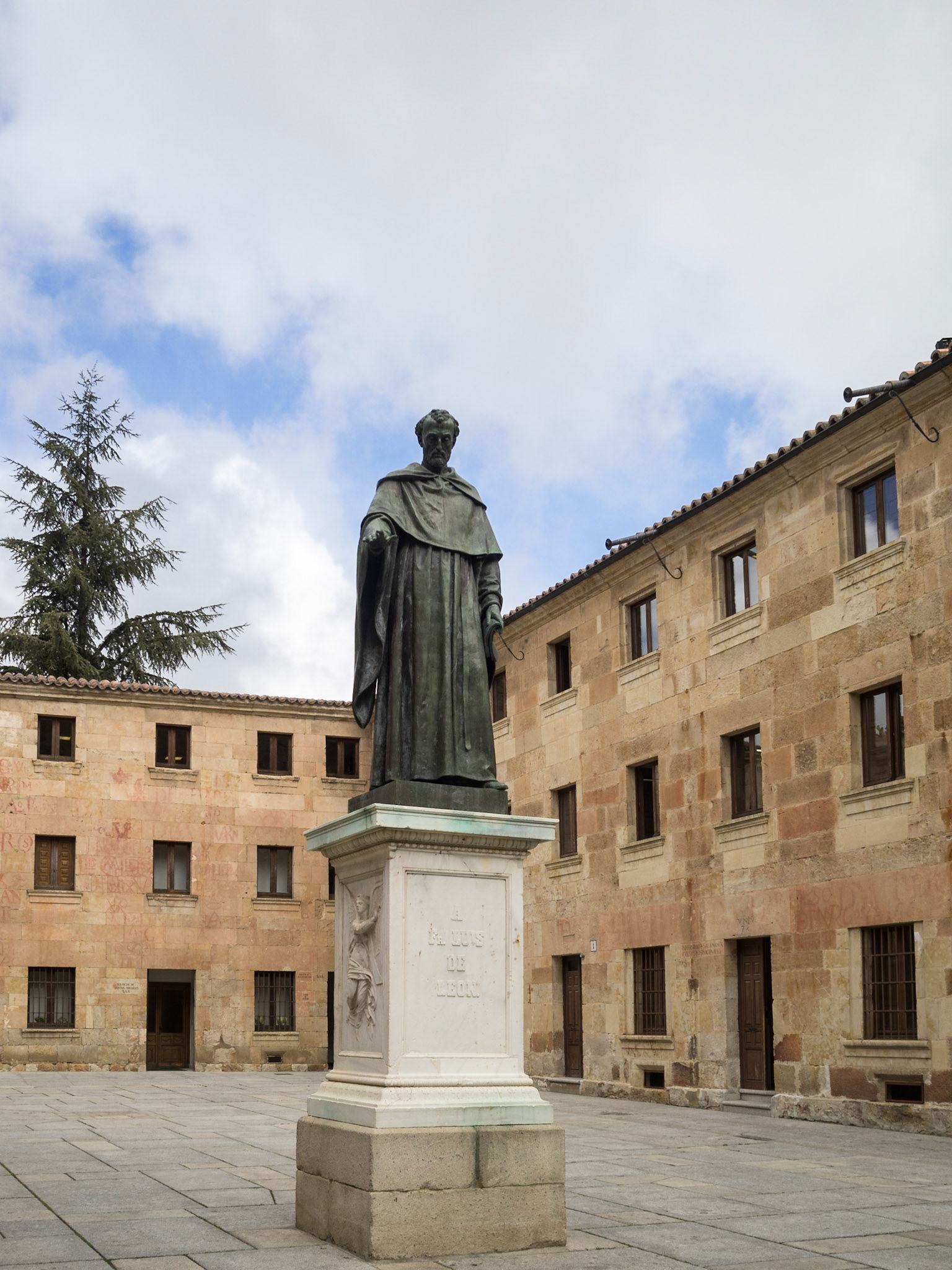 Monument to Fray Luis de Leon in Salamanca