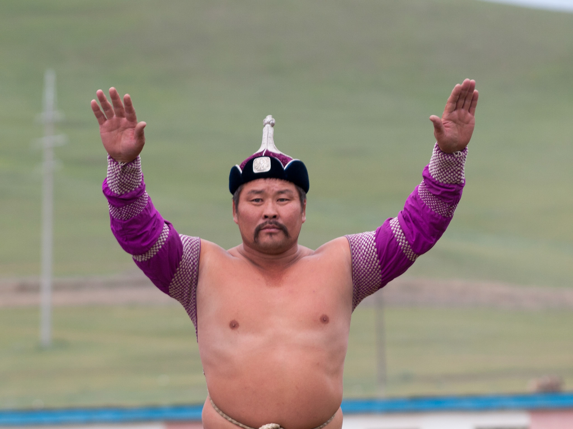 Mongolian wrestler