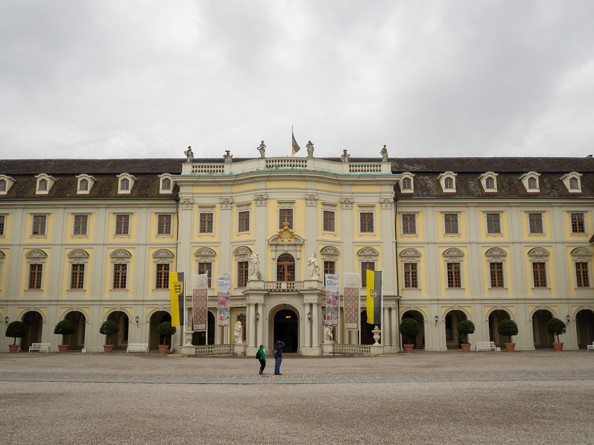 Ludwigsburg Schloss courtyard