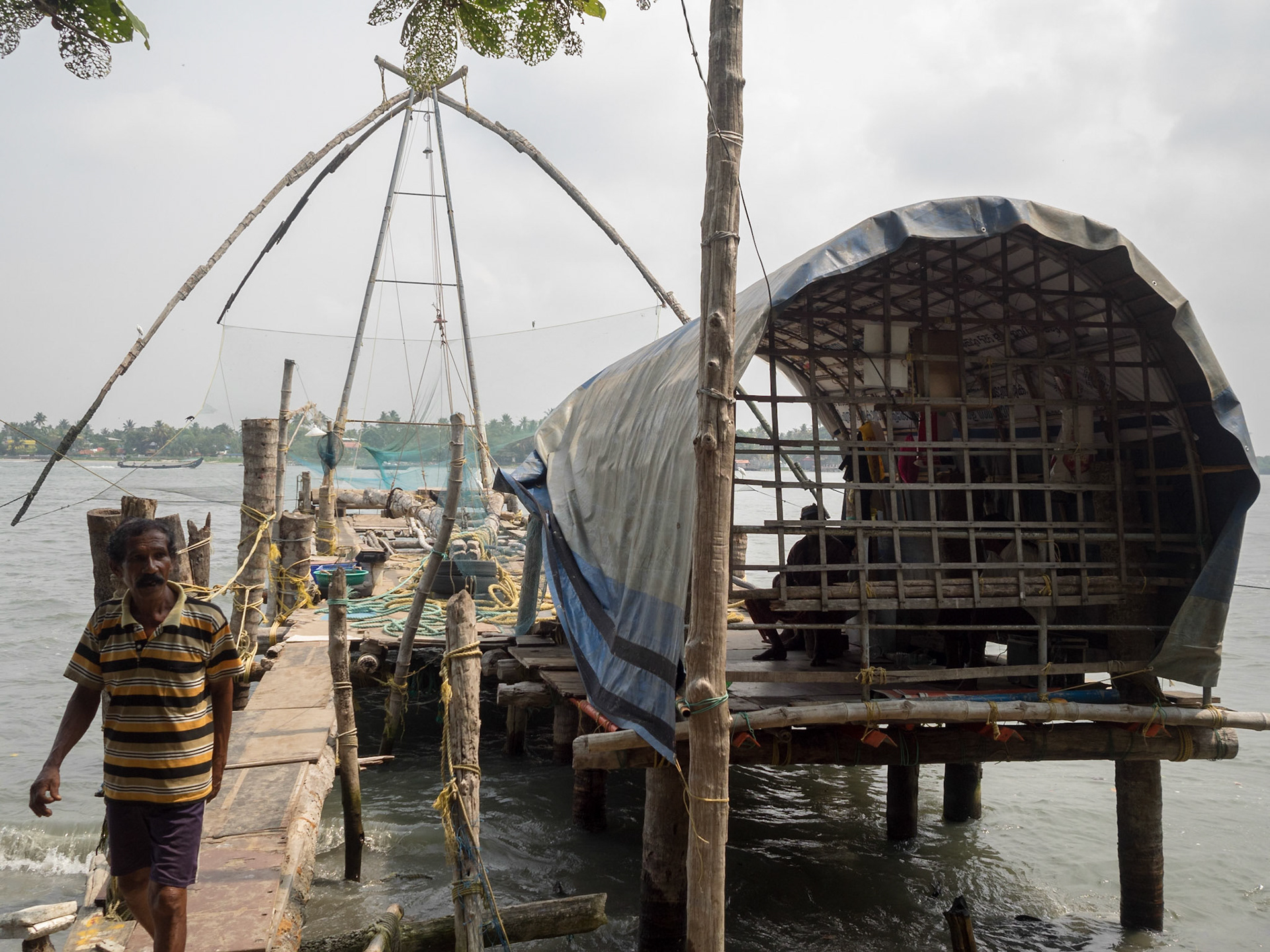 Chinese fishing nets