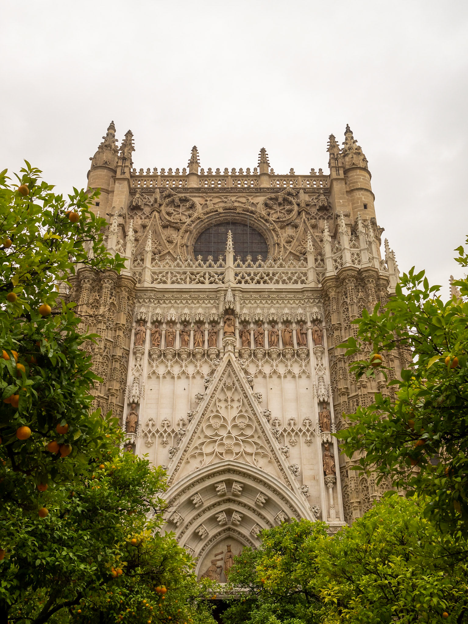 Door of the Conception, in the North facade of the Seville Cathedral