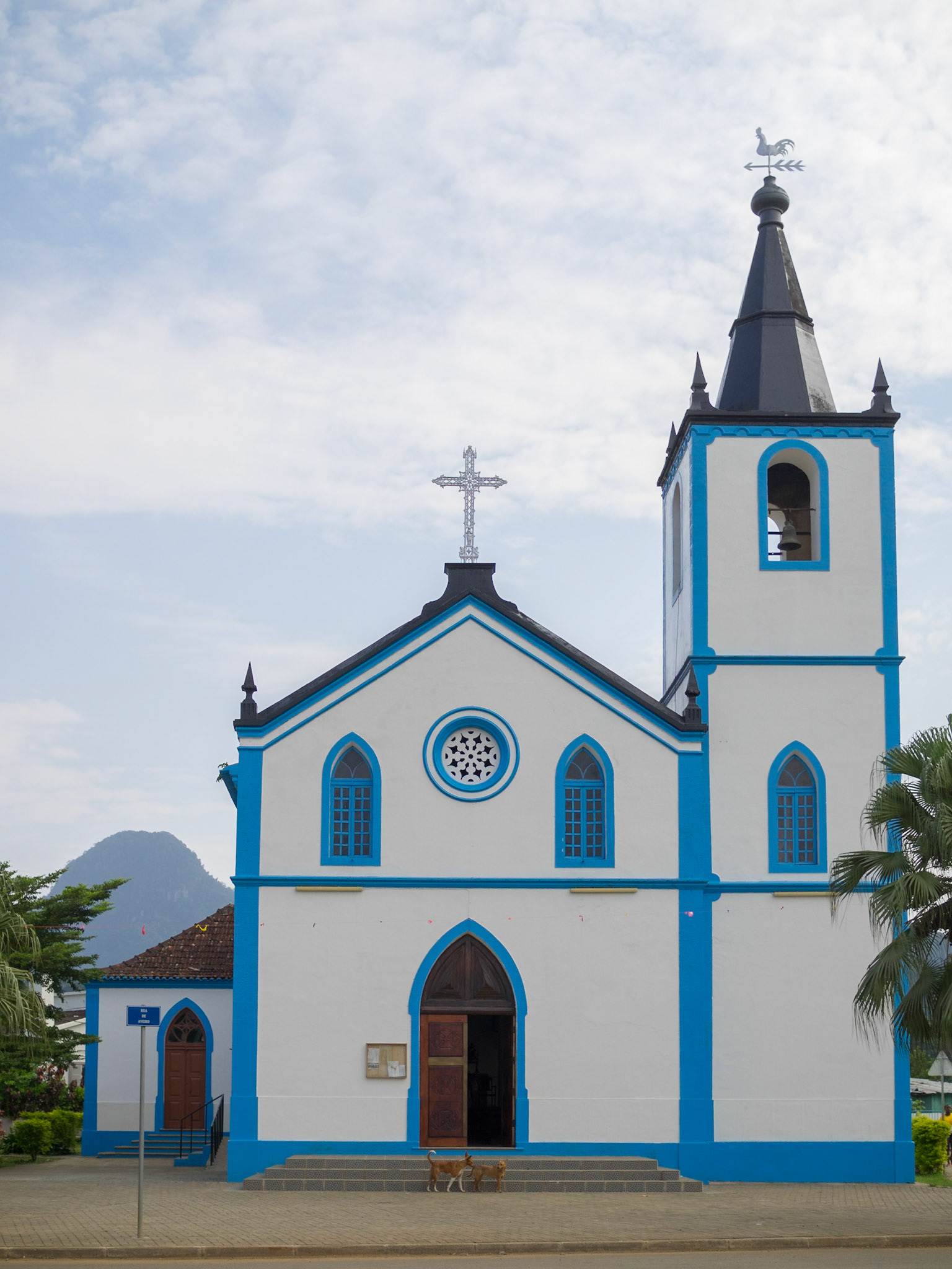 Church in Santo António, Príncipe Island