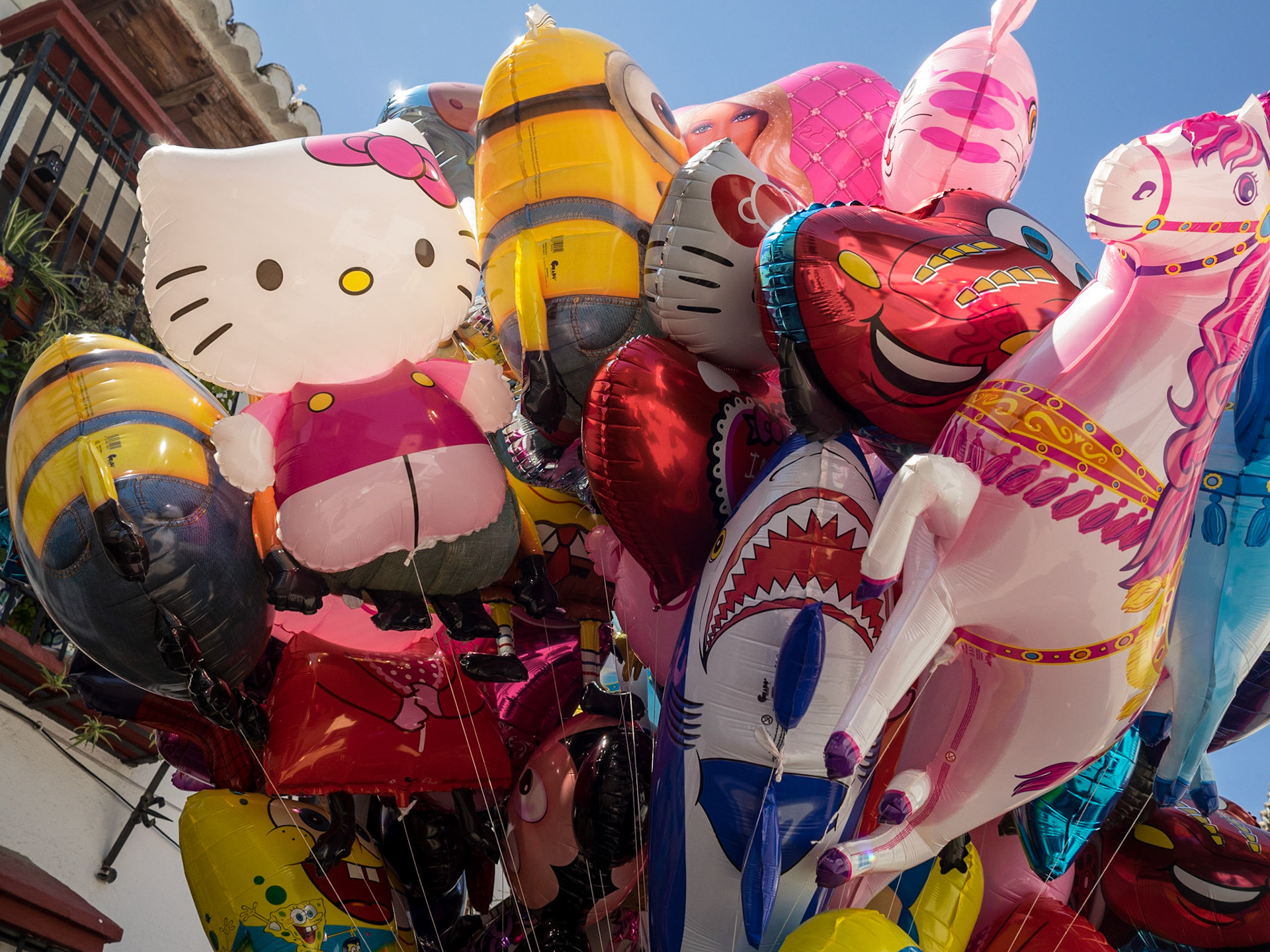 Kids cartoon ballons