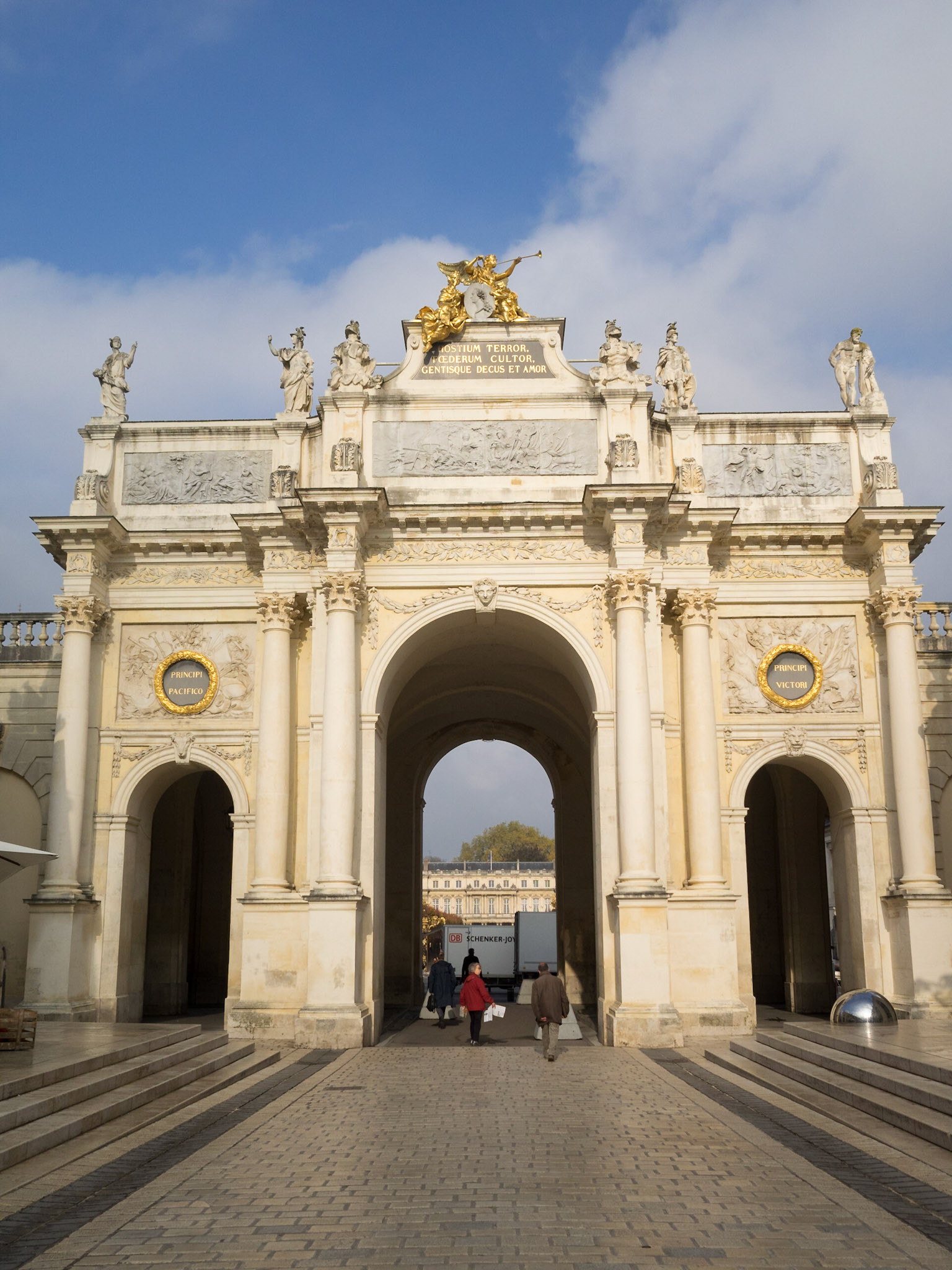 Arc Héré at the entrance to Place Stanislas, Nancy