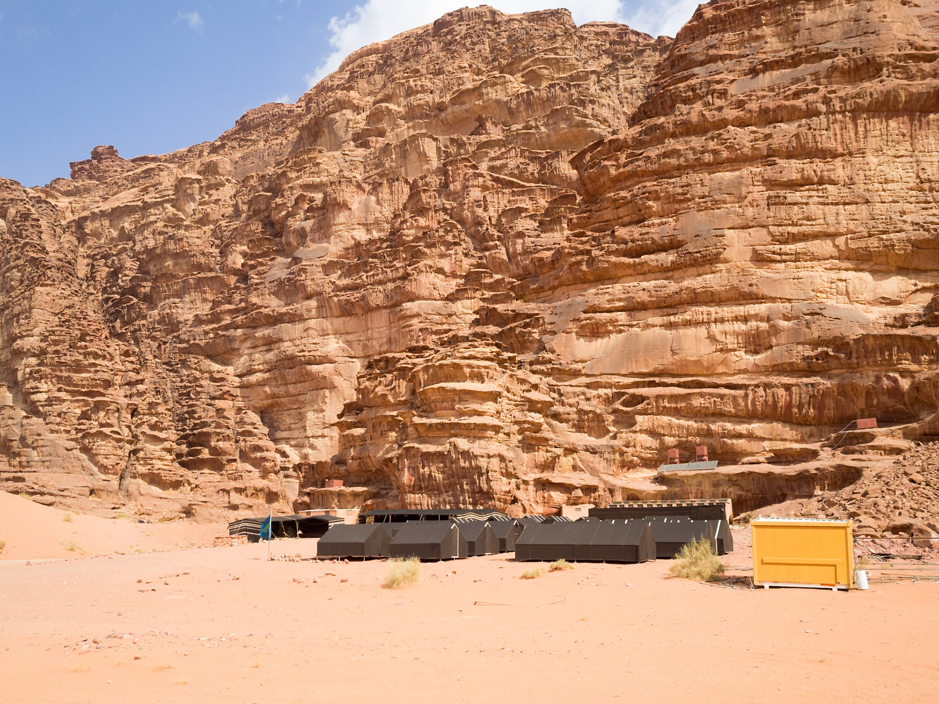 Wadi Rum desert tourist camp
