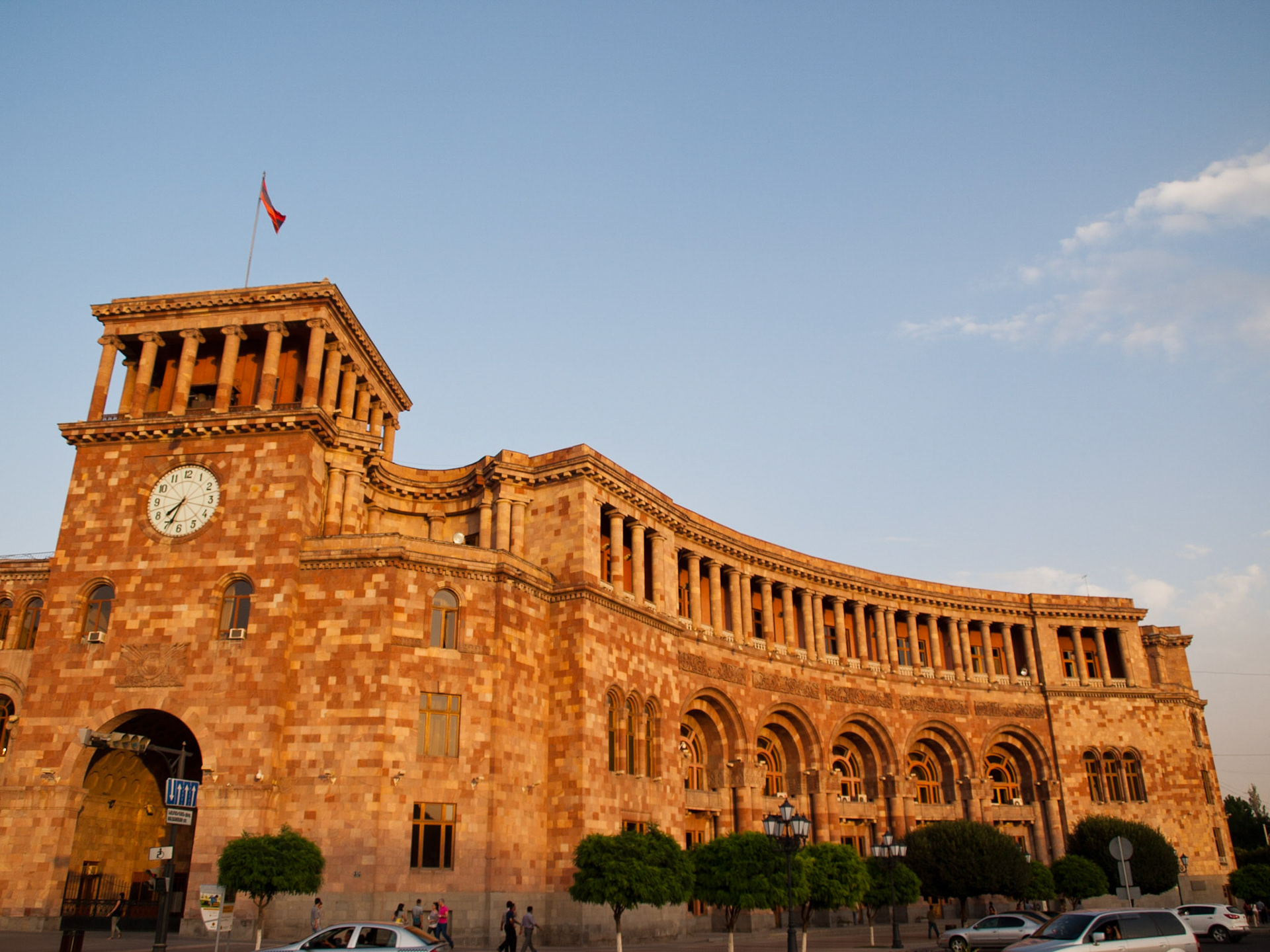 Yerevan Republic square