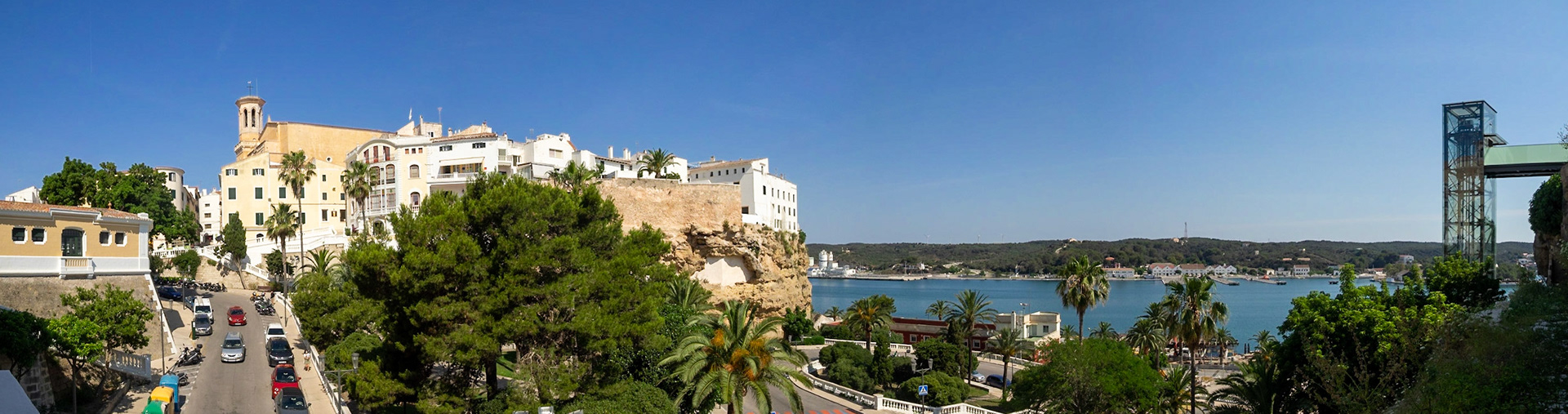Mahon Costa de ses Voltes panorama