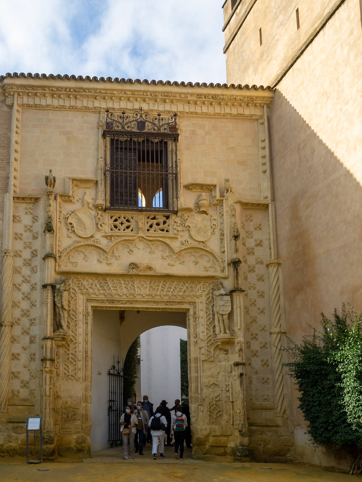 Puerta de Marchena, Alcazar of Seville