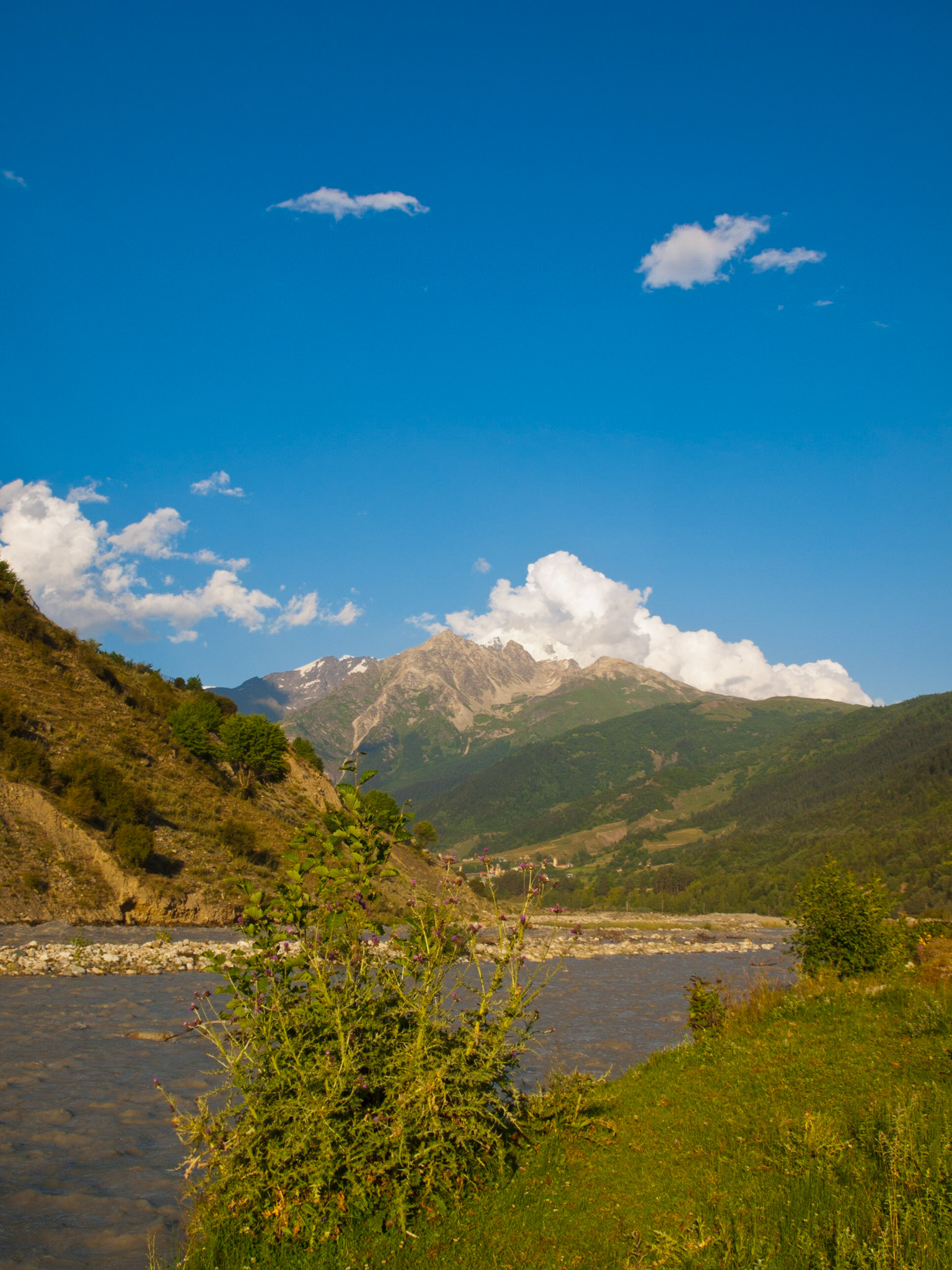 Svaneti mountainous landscape