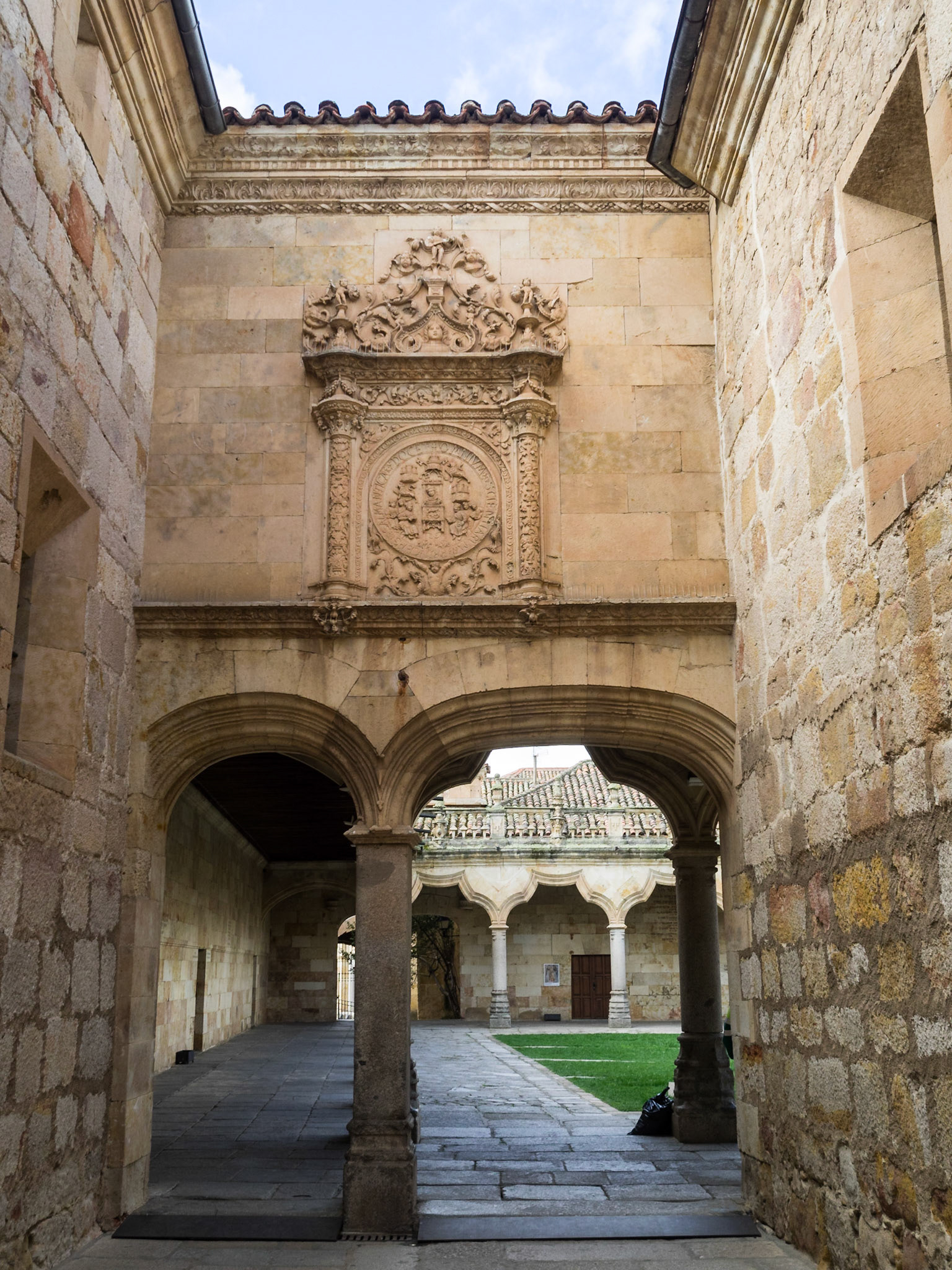 Doorway to the Patio de Escuelas, Salamanca