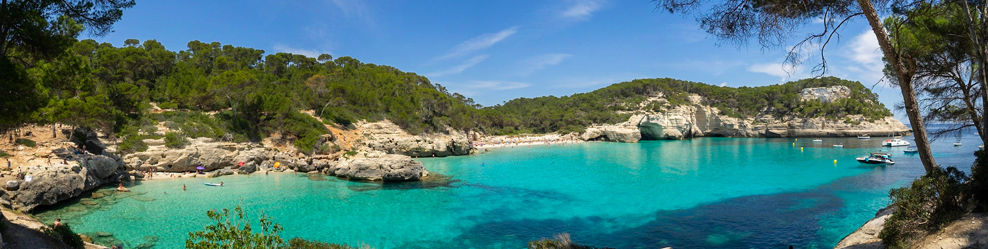 Cala Mitjaneta to Cala Mitjana panorama, Menorca