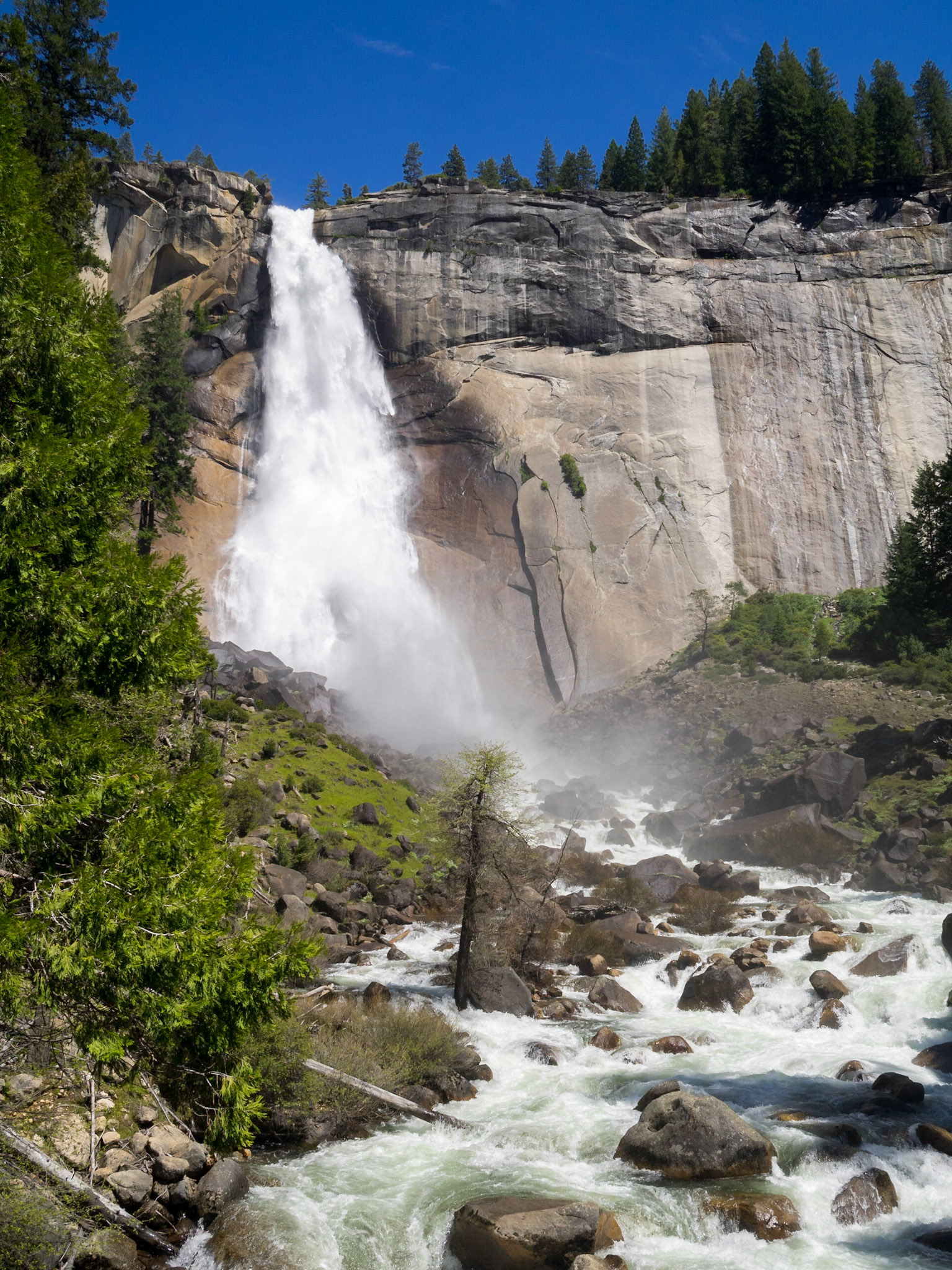 Nevada Falls general view