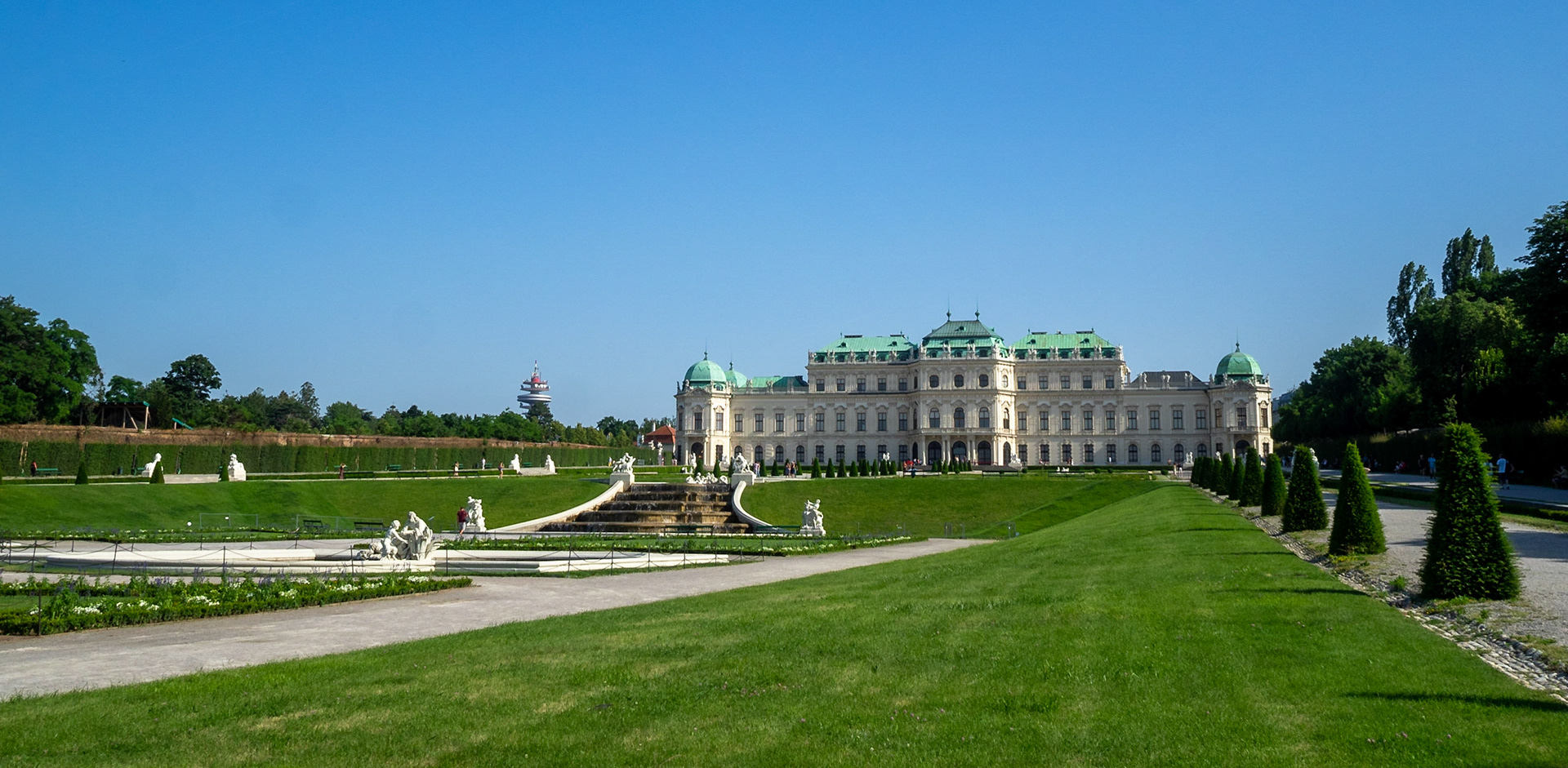 Belvedere palace garden, Vienna