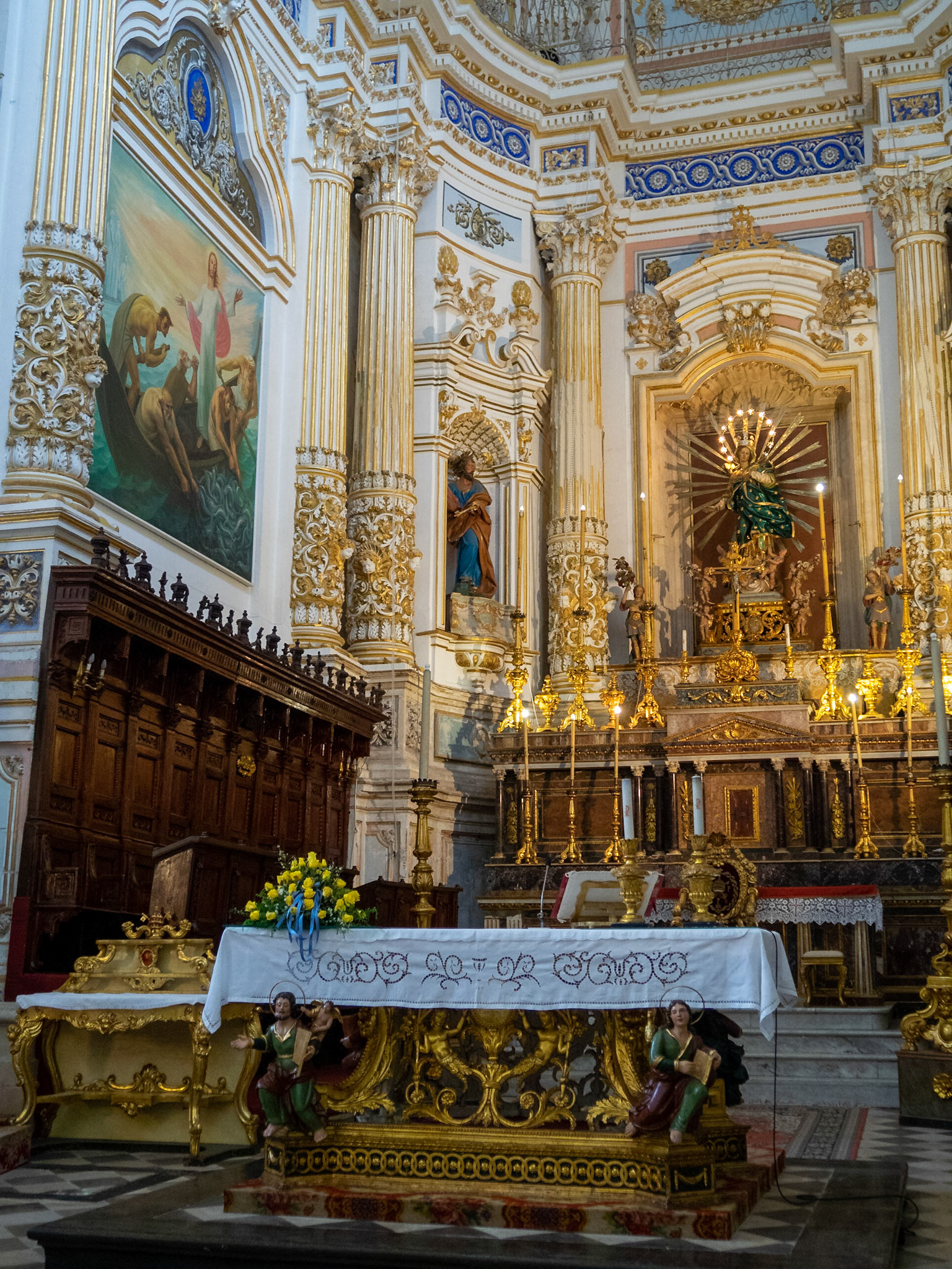 High altar of Chiesa di San Pietro, Modica