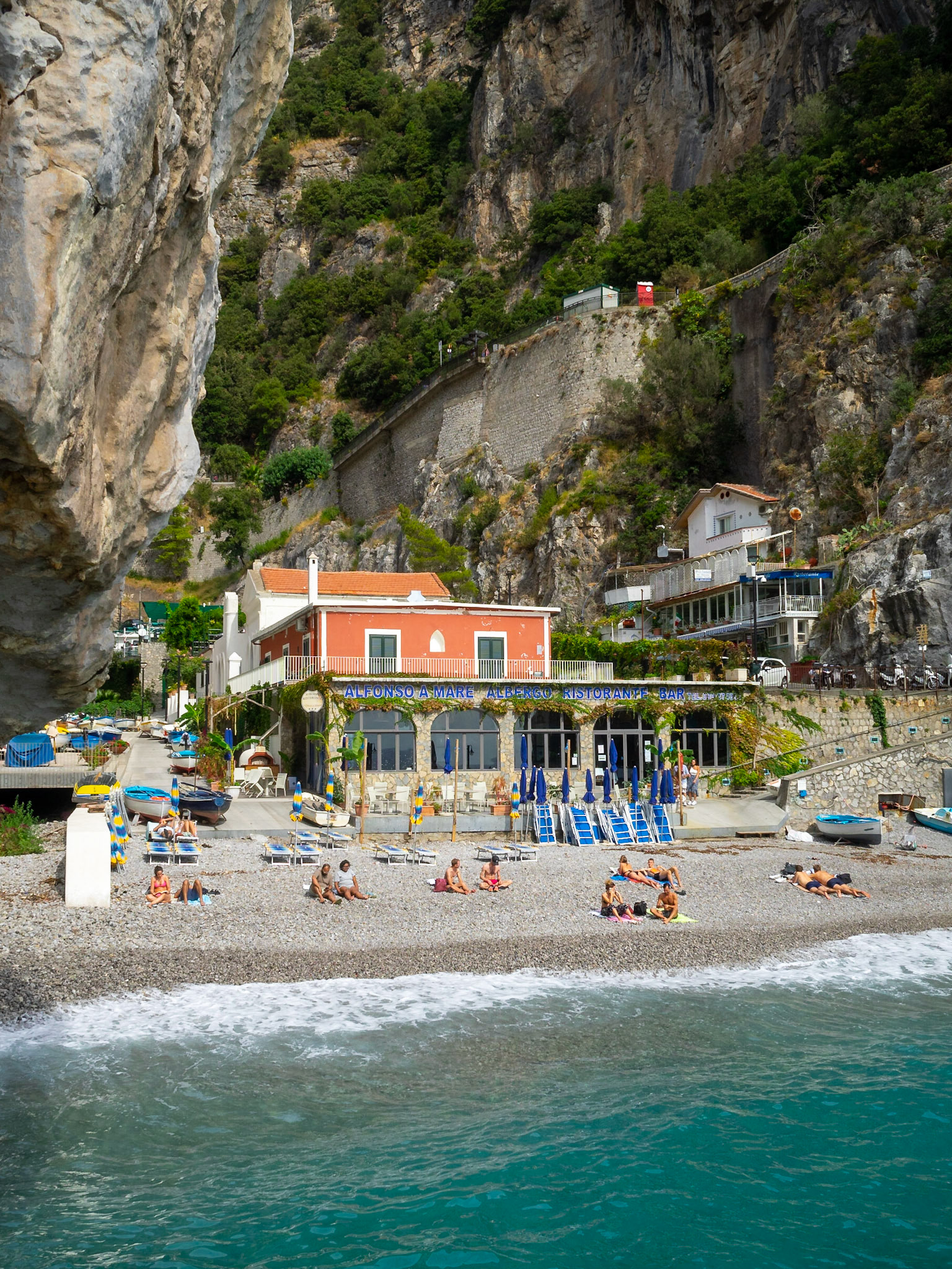 Marina di Praia beach, Amalfi Coast
