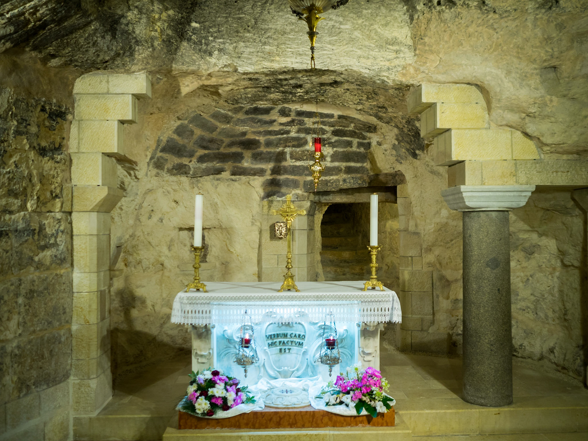 Cave of the Basilica of the Annunciation