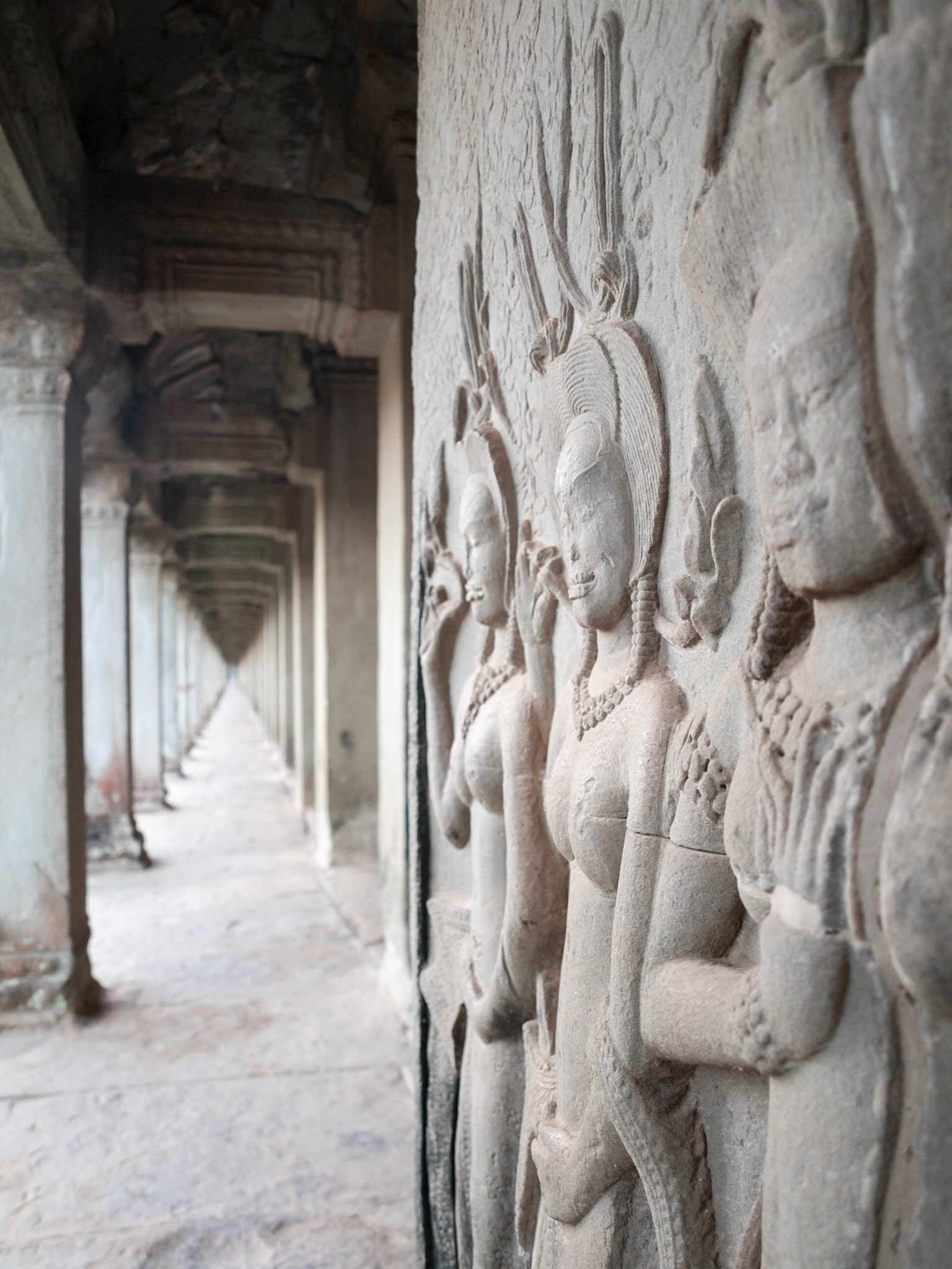 Angkor Wat, Siem Reap, Cambodia - to honour of Vishnu it was built by Suryavarman II