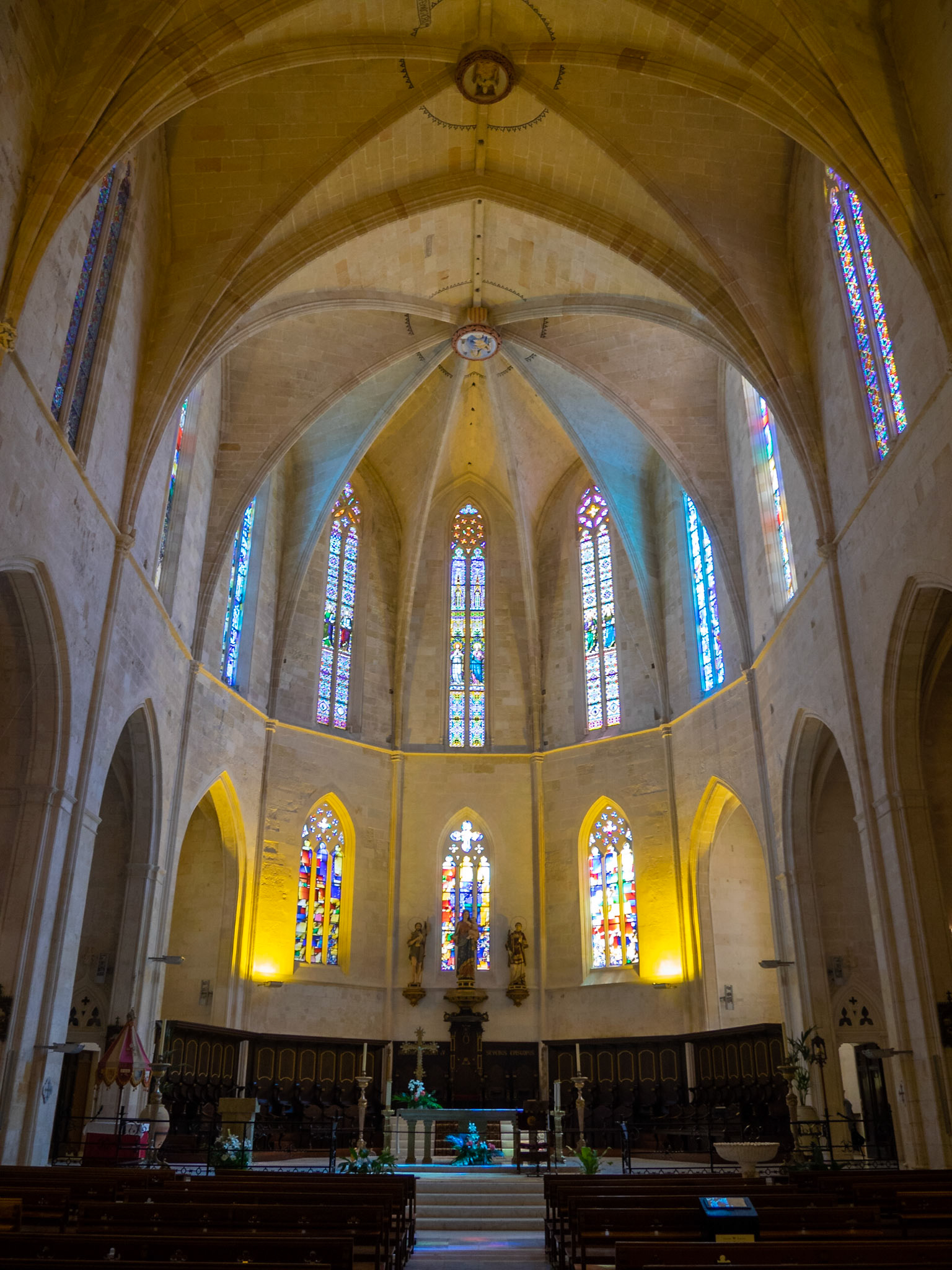 High altar of the Ciutadella de Menorca Cathedral