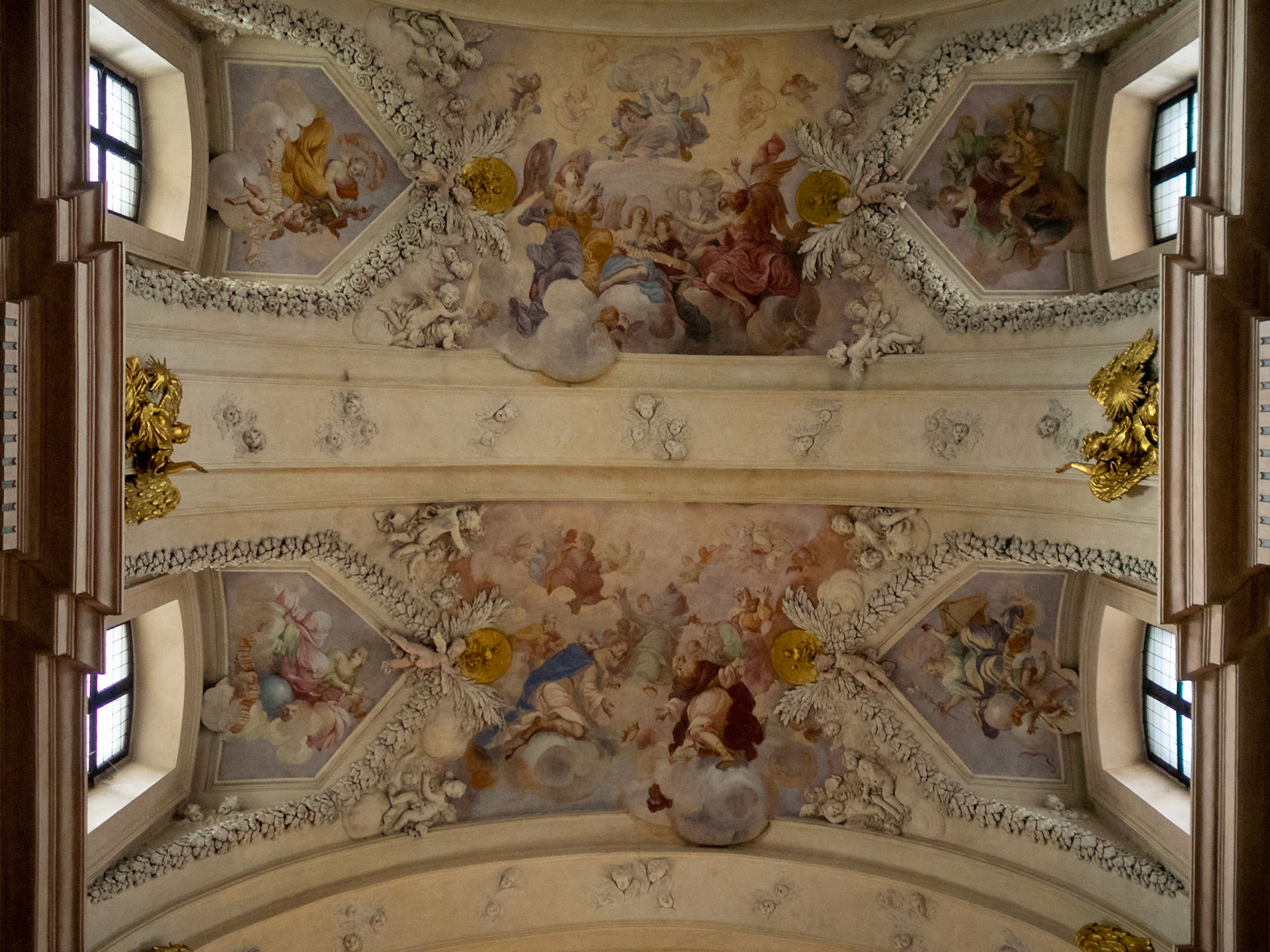 St. Anne's Church ceiling frescos, Krakow