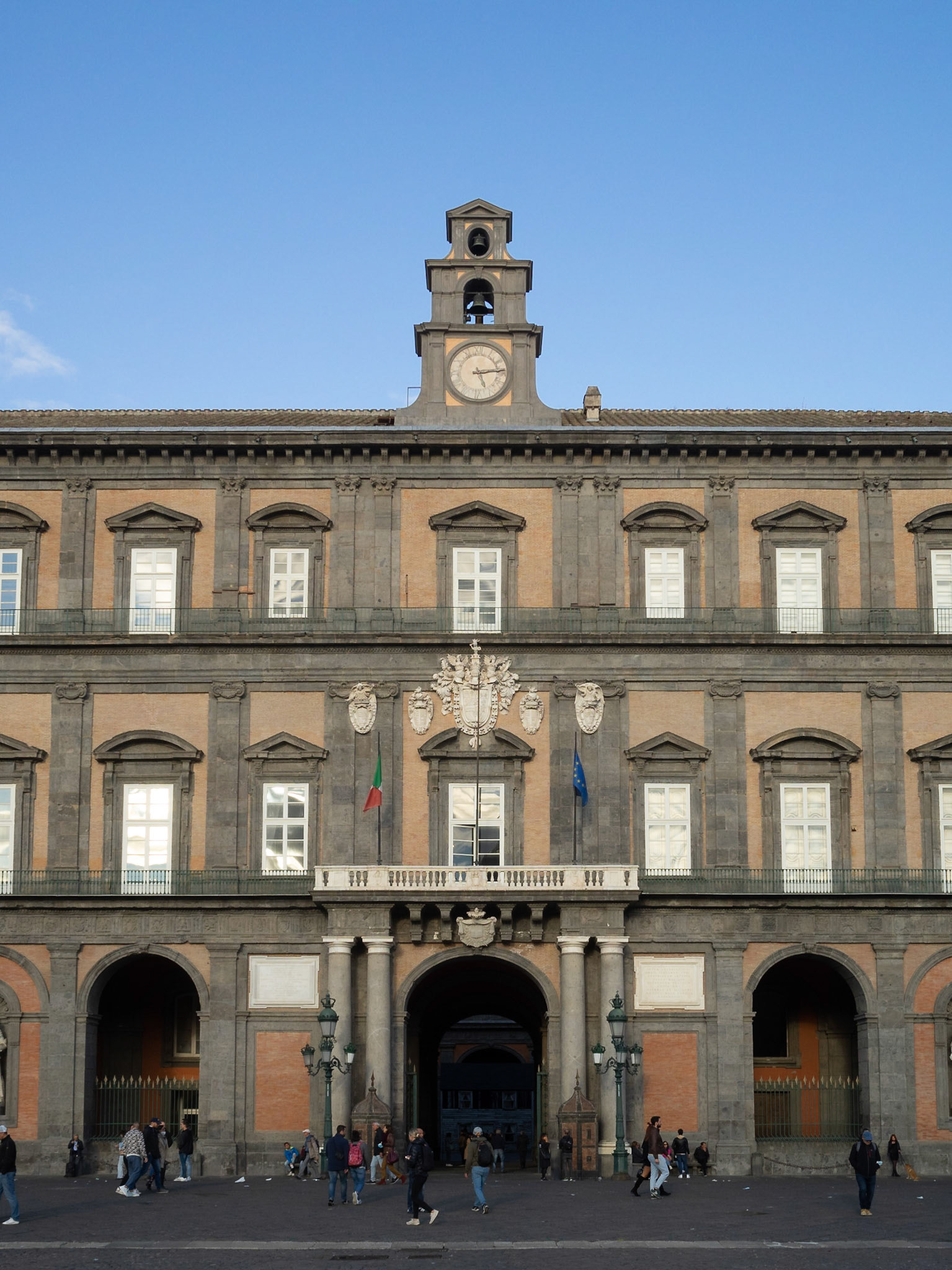 Royal Palace of Naples facade