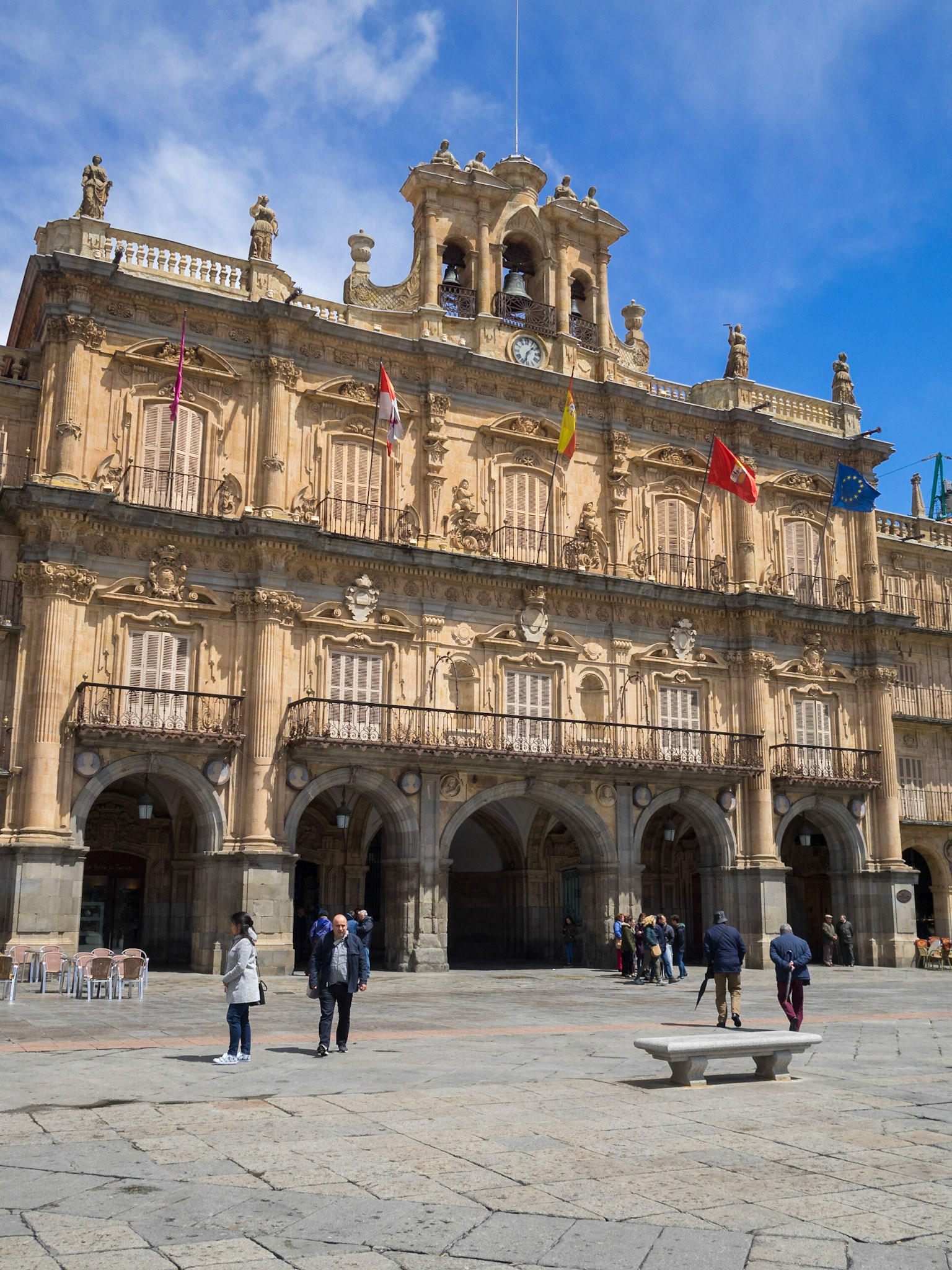 Salamanca City Hall in Plaza Mayor
