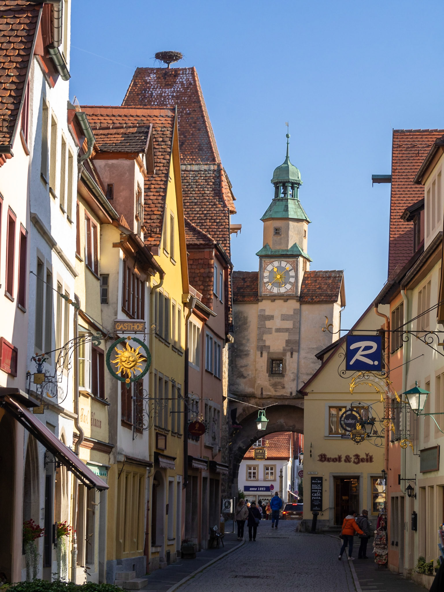 Markusturm, part of Rothenburg ob der Tauber city wall