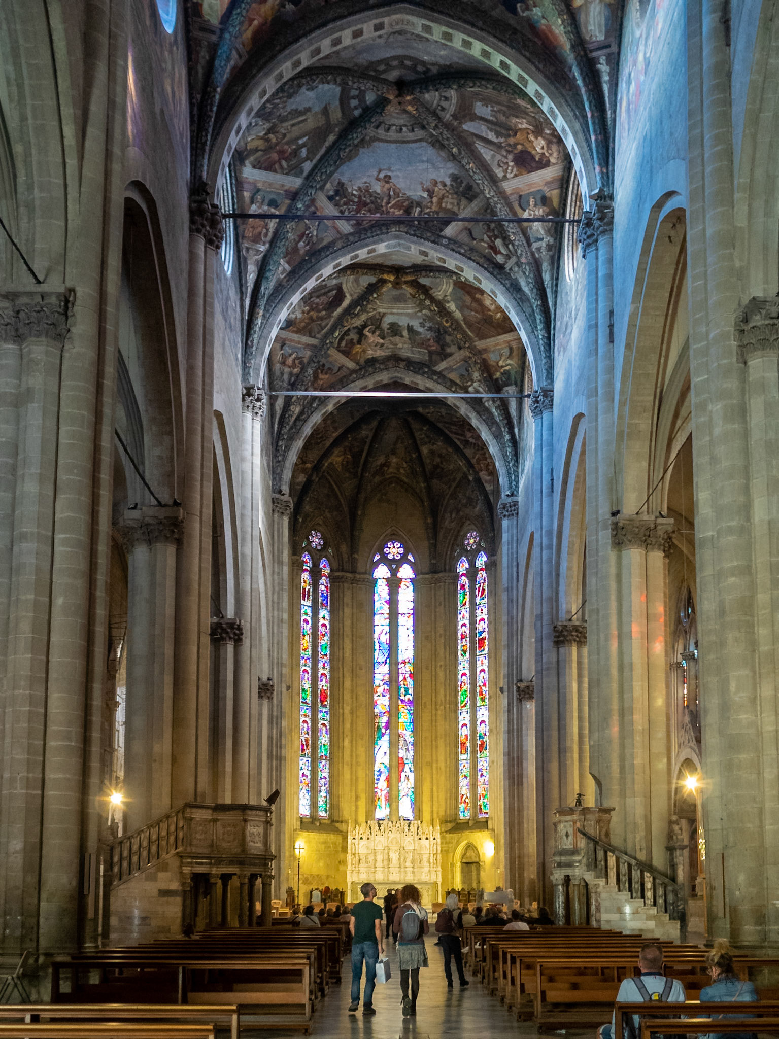 Arezzo Cathedral main nave