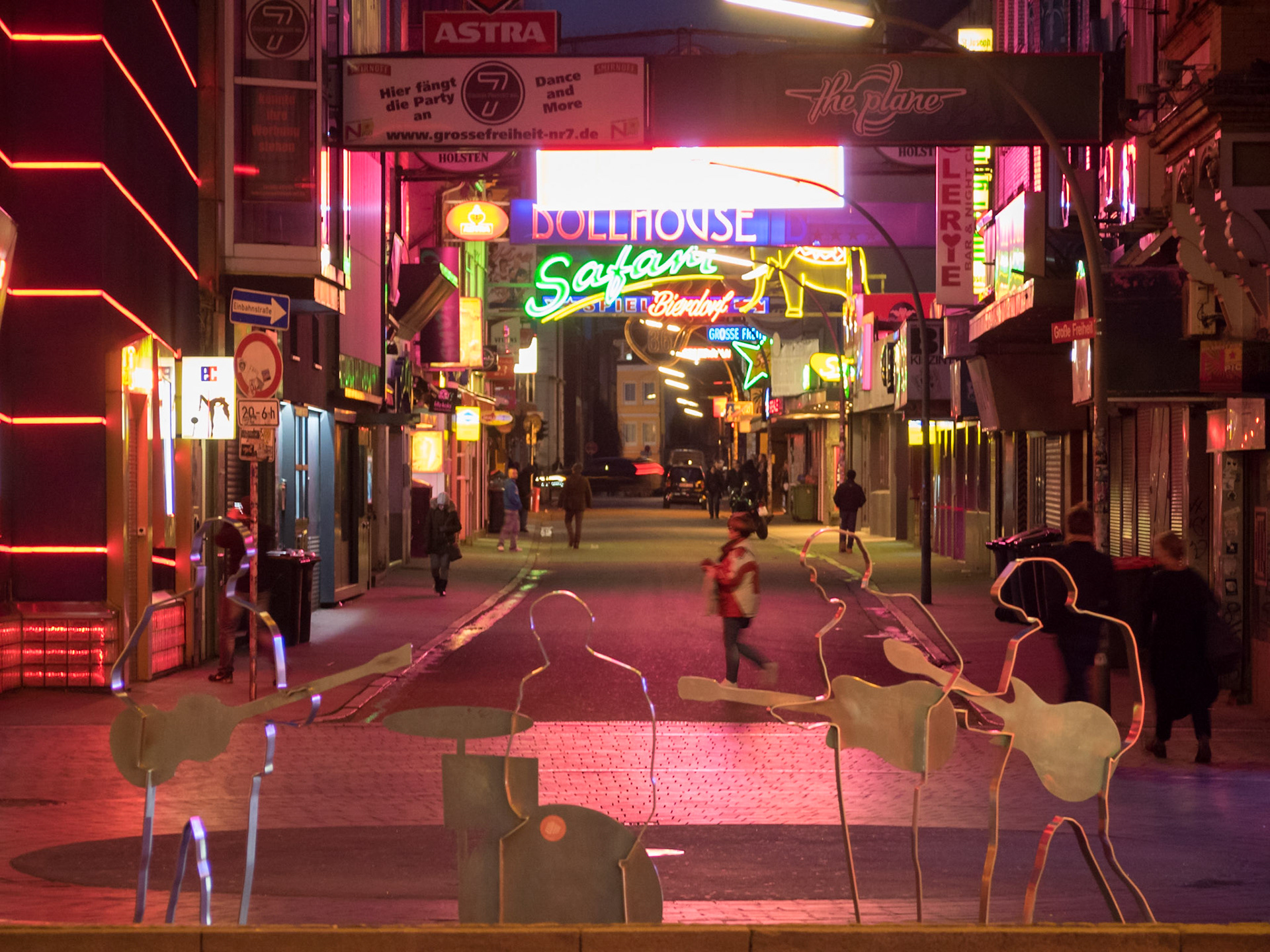 Beatles monument, Hamburg