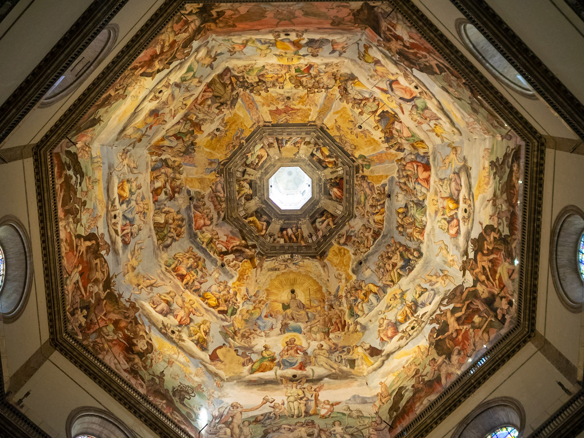 Santa Maria del Fiore, frescos in the dome interior, Florence