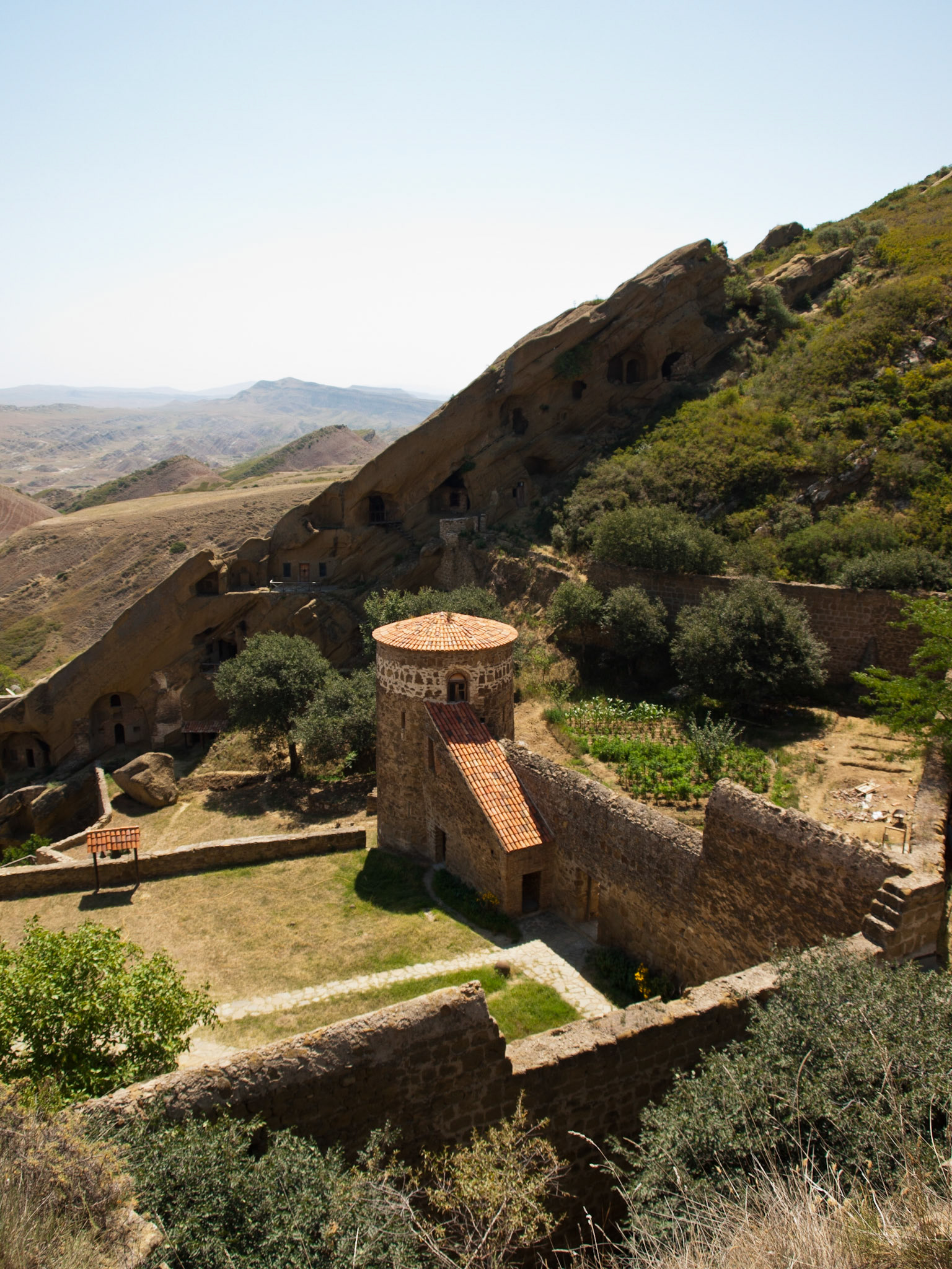 Lavra monastery view, Davit Gareja complex