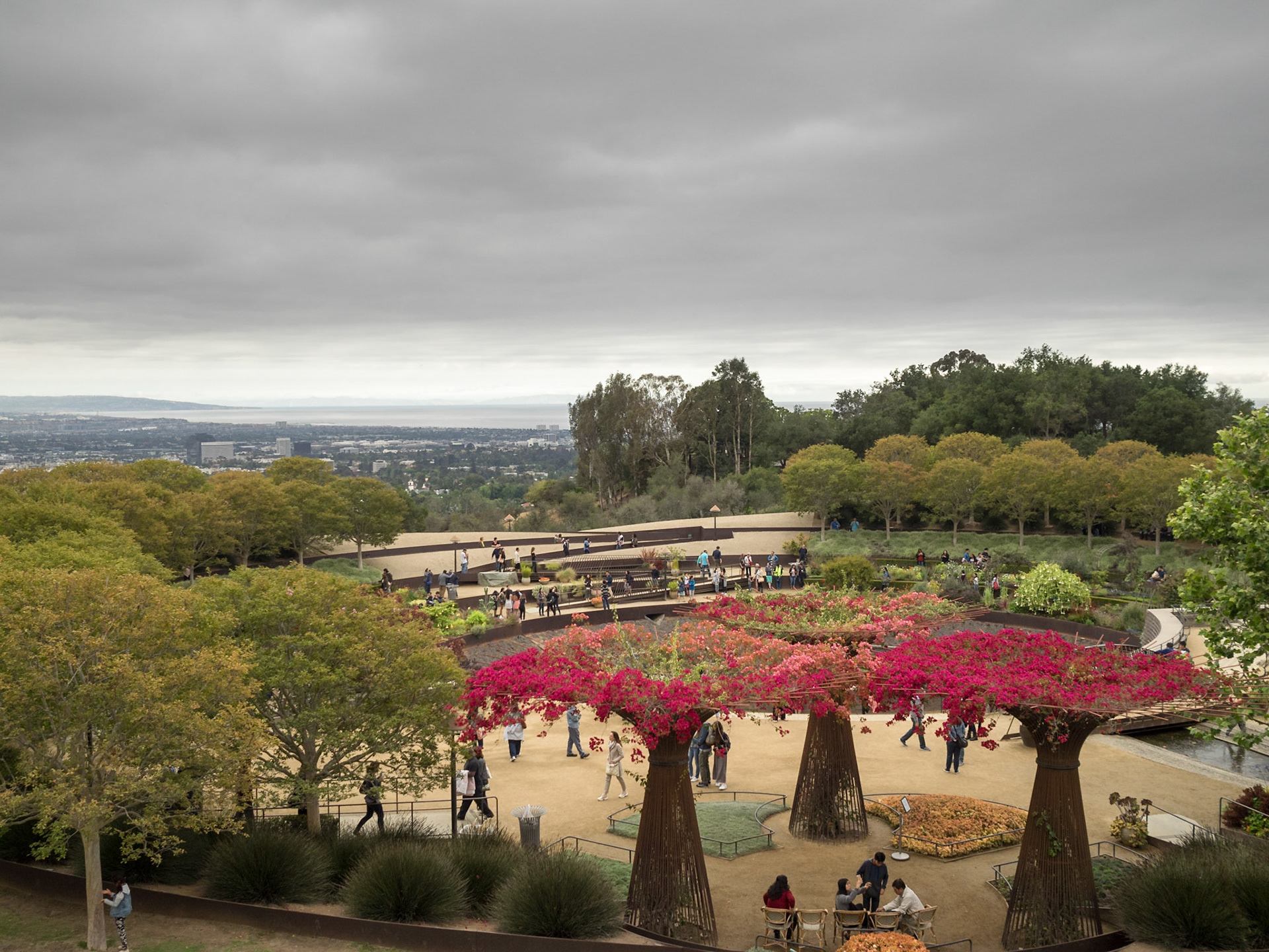 Getty Center garden