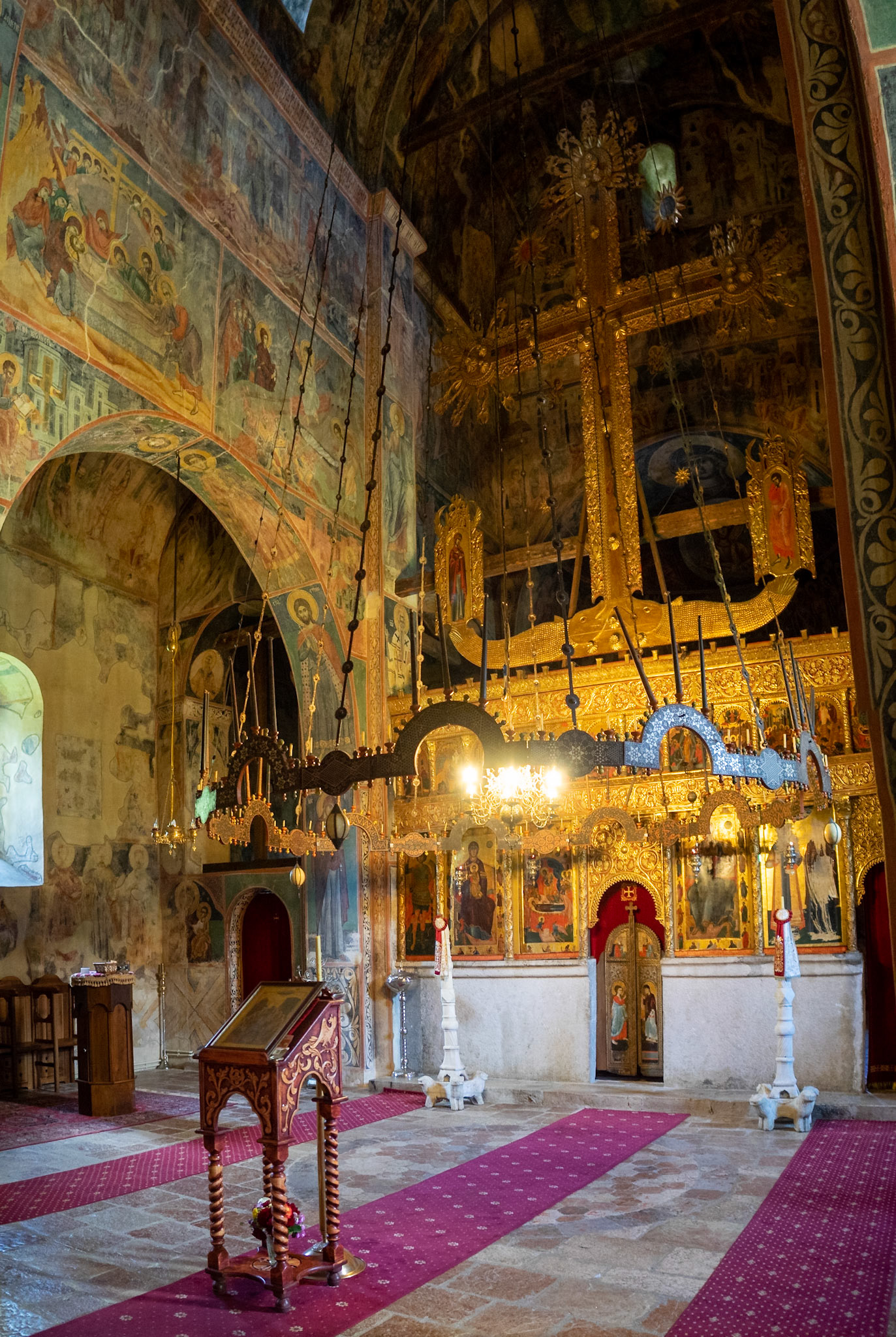 Piva Monastery Church of the Assumption of the Holy Mother of God interior