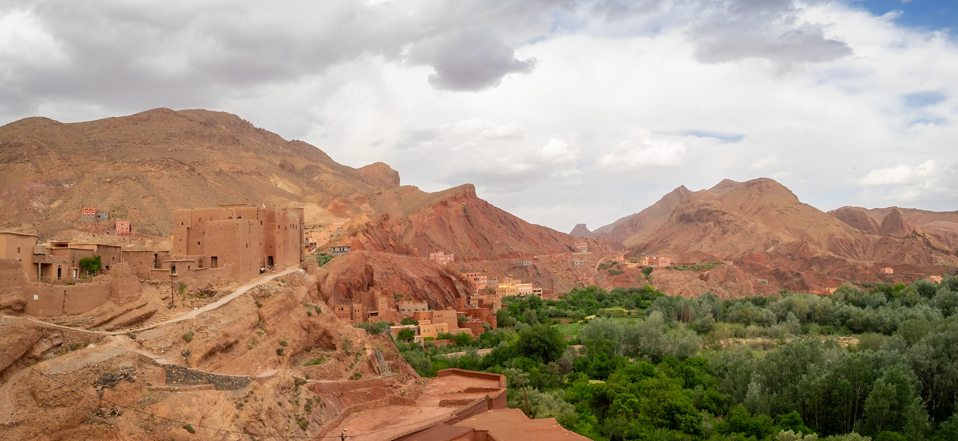 Dades valley panorama, Morocco
