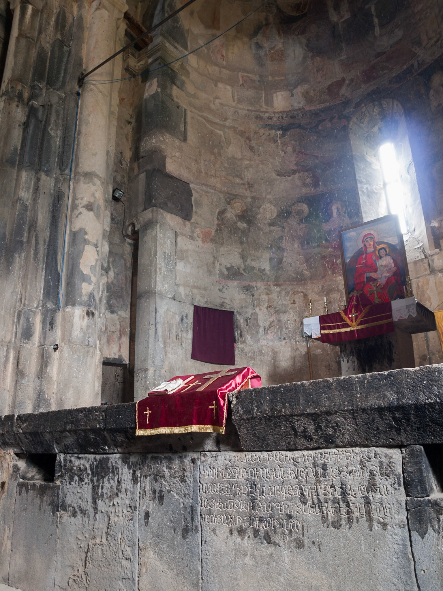 Altar at Surp Nishan, Haghpat Monastery