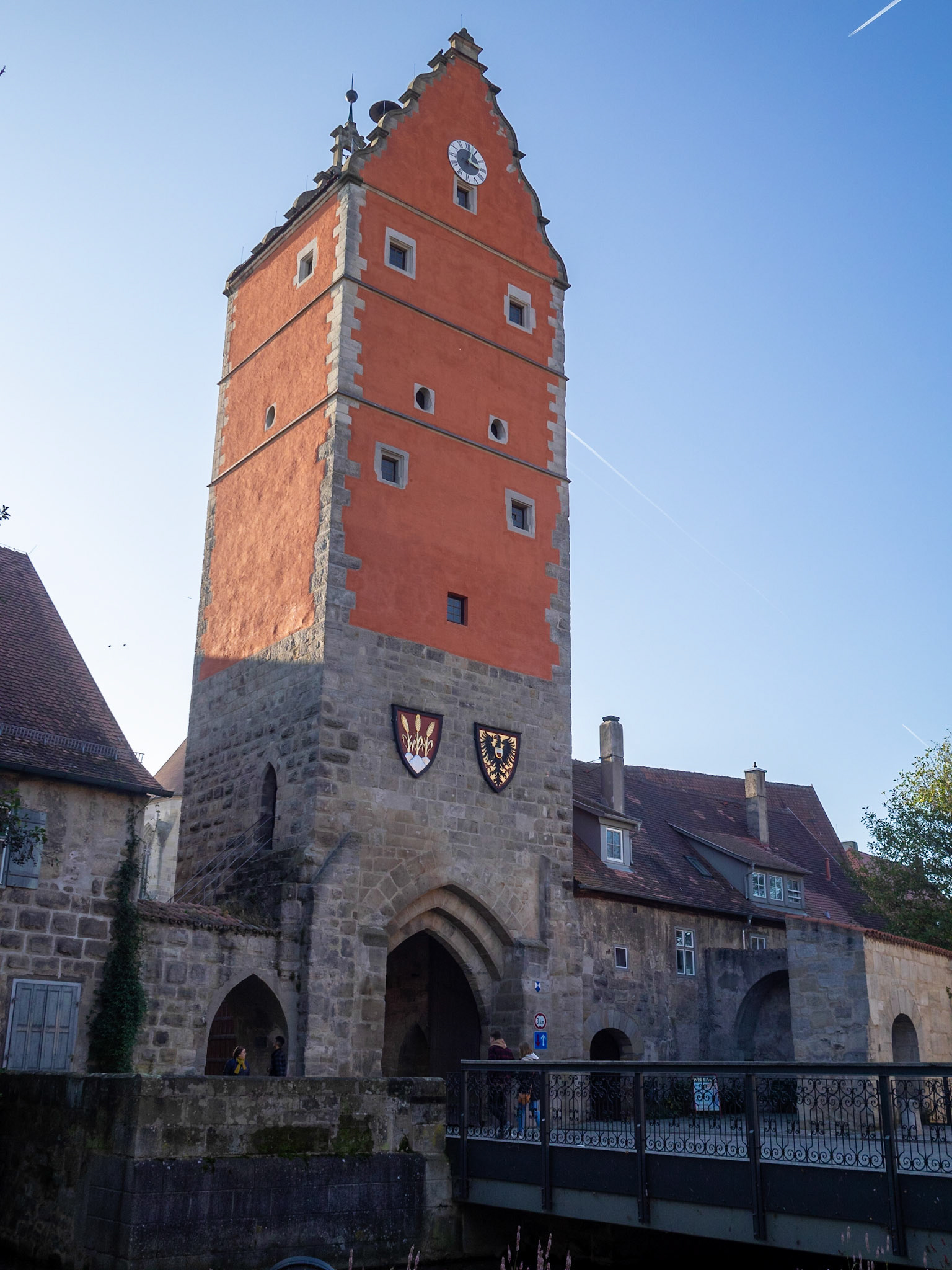 Lowenbrunnen city gate, Dinkelsbuhl