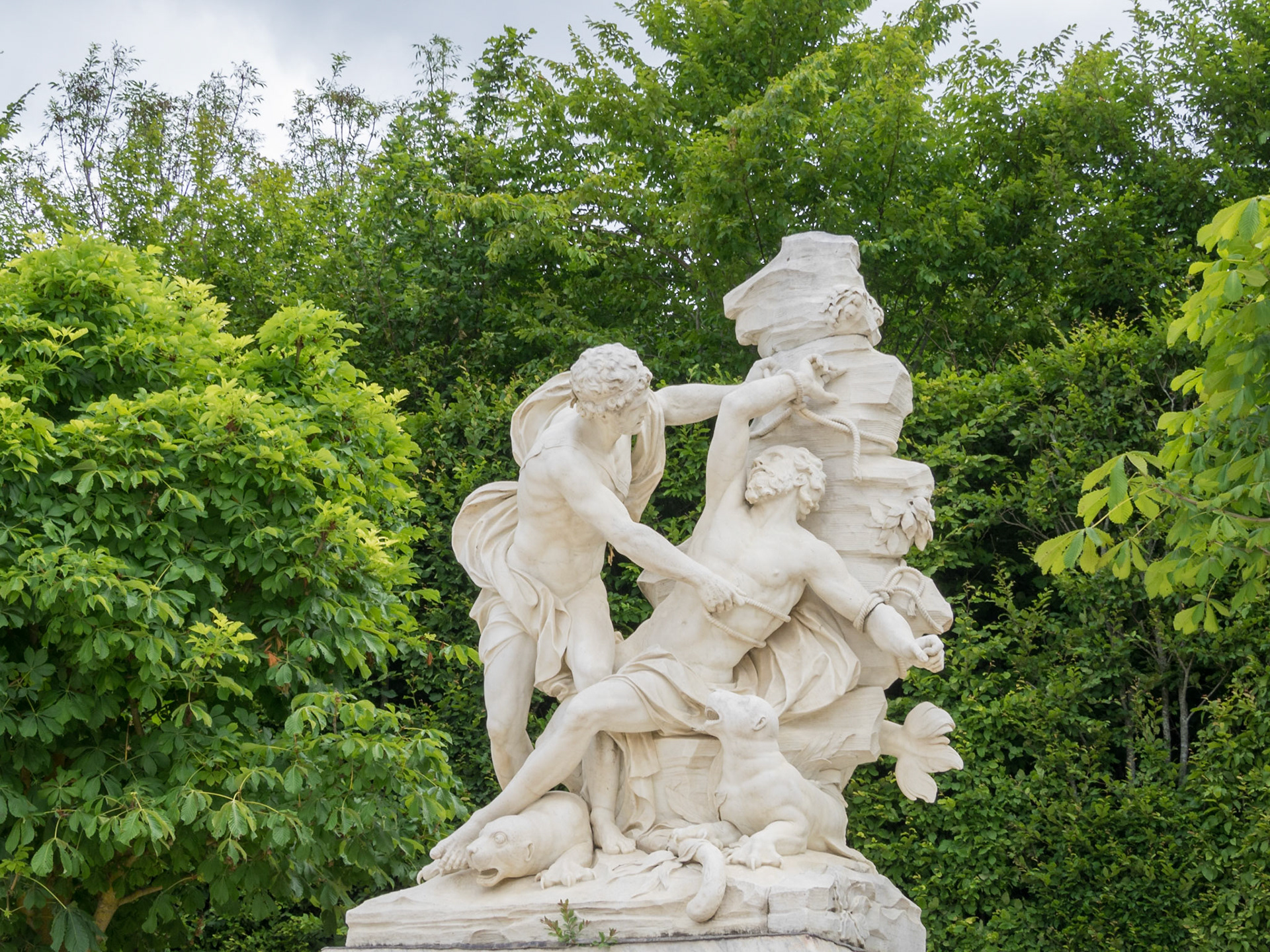Versailles garden statue