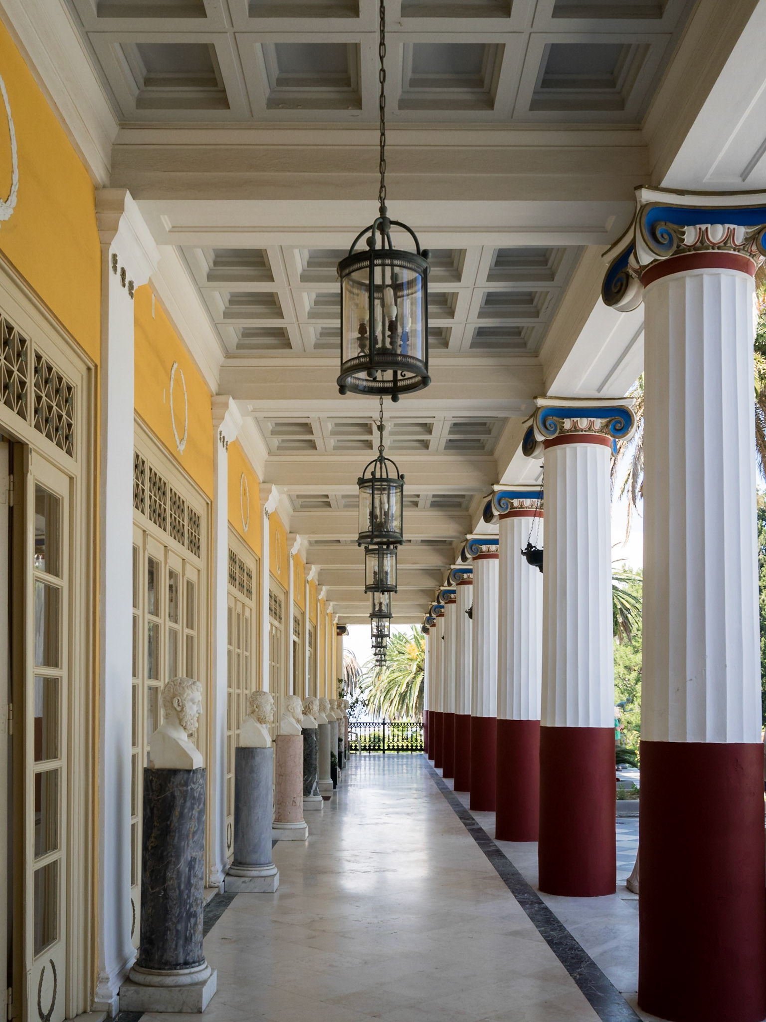 Colonnade of the Achillion Palace